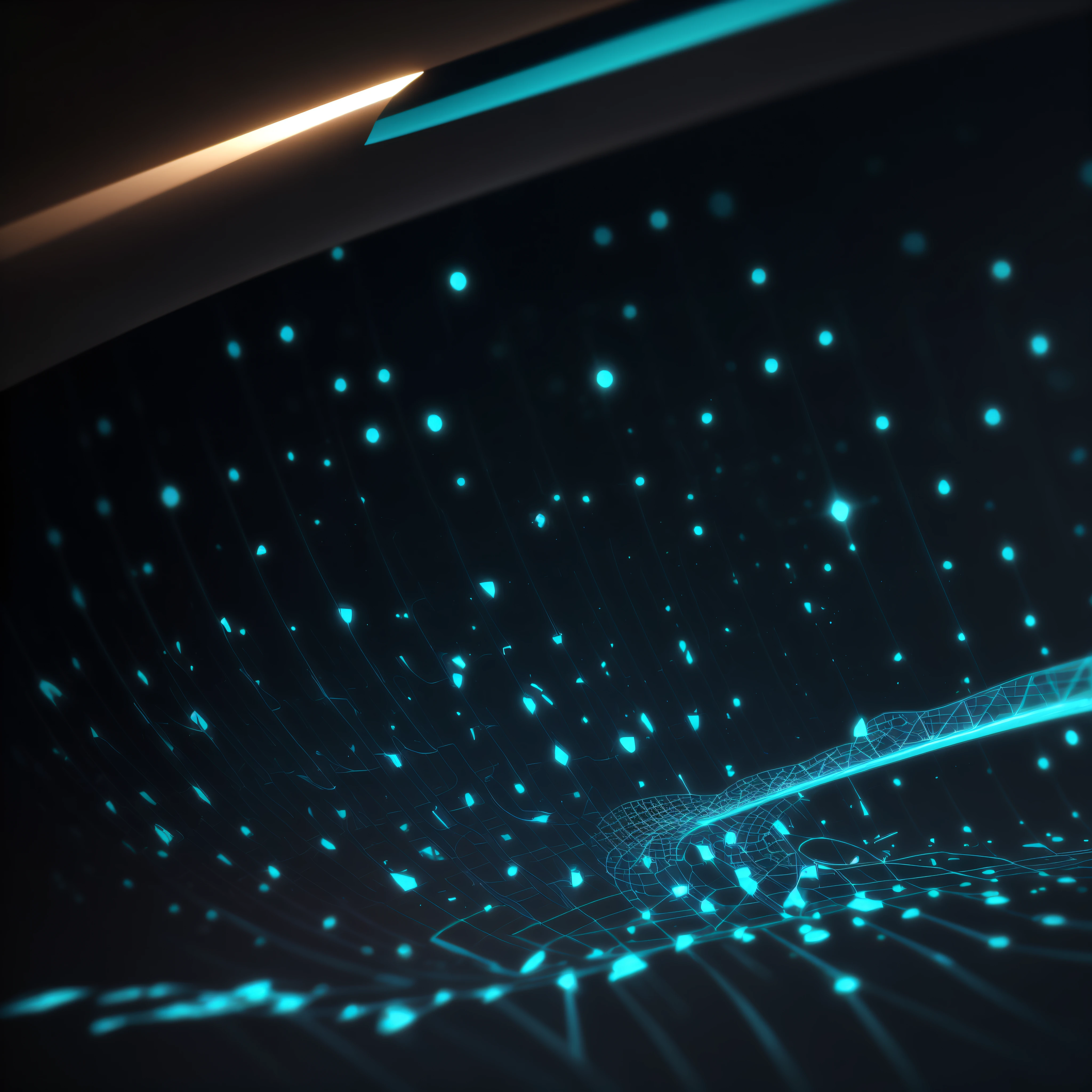 Engaging 3D visualization featuring stunning graphs、glinting