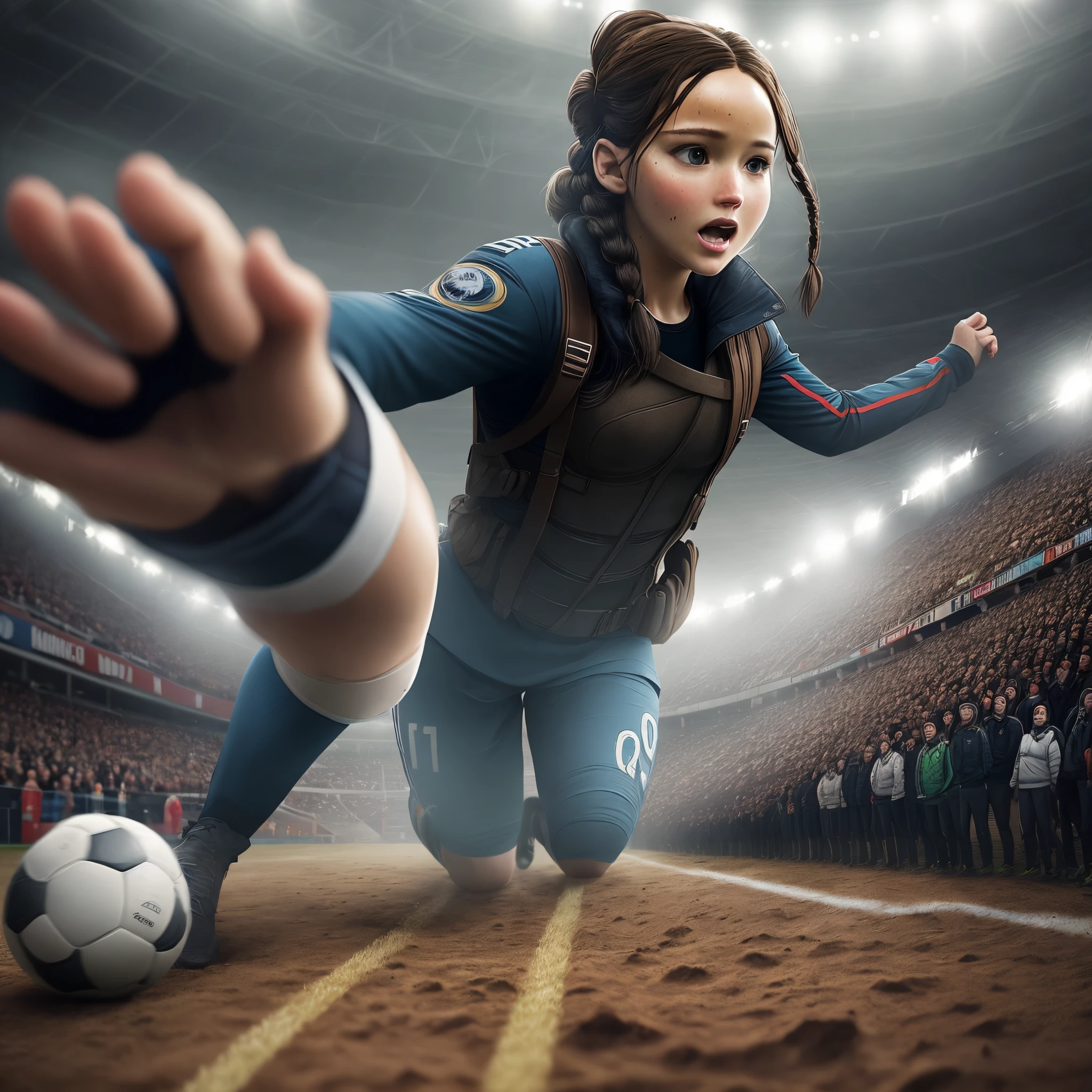 hunger games as a soccer arena