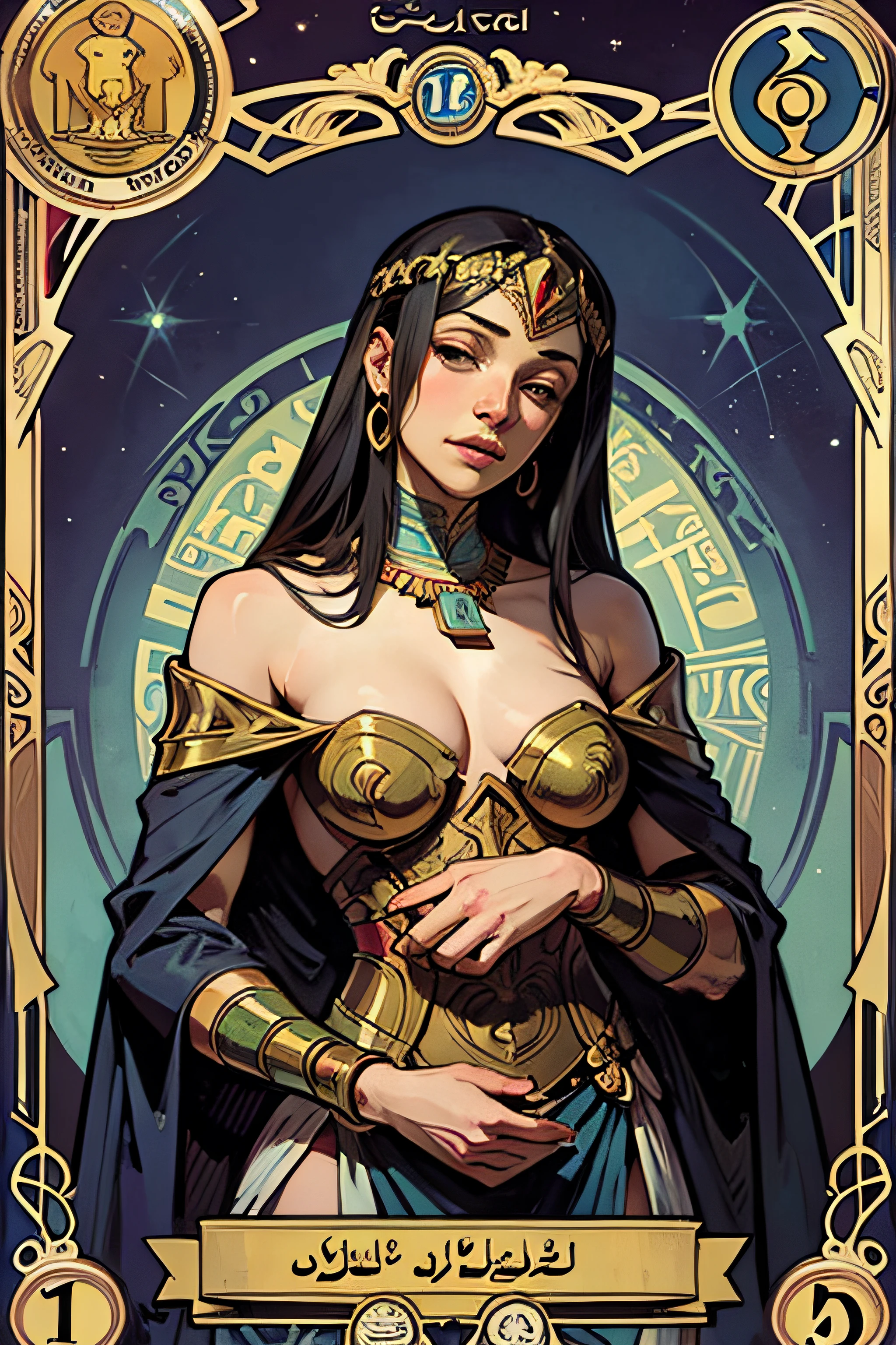 Egypt, Alphonse Mucha, Tarot cards