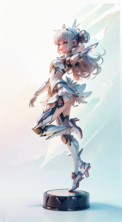 anime girl with shining light in hand, ArtGerm on ArtStation Pixiv, very detailed Artgerm, ig model | ArtGerm, fanart best artstation, ArtGerm. high detailing, ! Dream ArtGerm, artgerm detailed, ArtGerm. Anime Illustration,Cute, 3D Rendering, Small robot, portrait female anime, Cute 3D Anime Rendering, cute detailed digital art, mini cute mecha, 3D rendering stylized, 3D rendered character art 8k, Cute Digital Painting, anime style 3D, super detailed render, weapon in hand, Delicate face,
