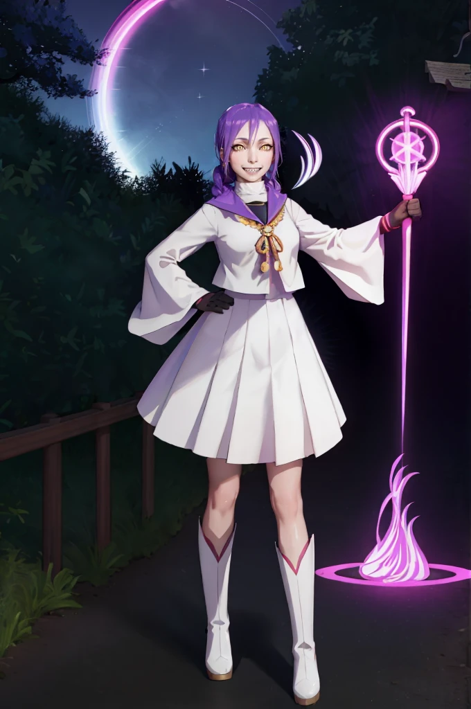 masterpiece, best quality:1.2), cowboy shot, solo, 1girl, chikujoin magane, sharp teeth, evil grin, looking at viewer, hand on hip, single braid, serafuku,long pleated skirt, wizard uniform, exorcist, holy gloves,, french medieval villa, long skirt ,white vest, walking full body, tall female, SeaArt Bot Txt2Img SeaArt 2.1 02:24:20 Expires in 30 Day(s) 1girl, solo, looking at viewer, cowboy shot, hand arms full body,boots, standing,cute,breast, curvy, female,fantasy goddess,there is a cartoon picture of a woman with a very large breast, glowing divine being, glowing holy aura, inspired by Luma Rouge, the non-binary deity of spring, ethereal rainbow nimbus, the butterfly goddess of fire, inspired by Mariel, glowing aura around her, astral wind, as the goddess of the saturn, “uwu the prismatic person, big breast, serious, beautiful eyes, , full body, walking, long robe, long dress, ,priestess ,holy, smile, god rays, ray tracing, sparkle, cinematic lighting, UHD, retina, masterpiece, ccurate, anatomically correct, textured skin, super detail, high details, high quality, award winning, best quality, highres, 1080P, HD, 4K, thunder aura, light aura,full,huge breast