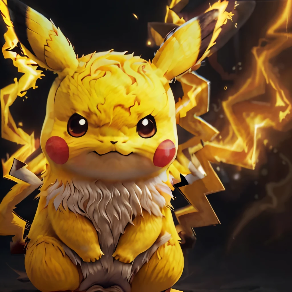 Pikachu animado e caloroso, com cores amarelas e vermelhas, remembering dancing flames that illuminate the soul, perto de fogueiras
Tags: Pikachu, chamas, animado, caloroso, Dancing, iluminar, alma, fogueiras, amarelo, vermelho, cores vibrantes