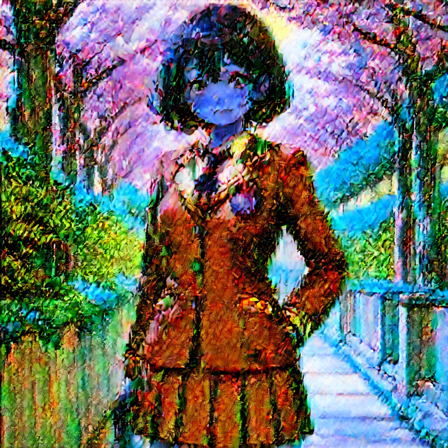 Sure, here's a detailed prompt describing Ochaco Uraraka in a Japanese school uniform in English:
---
Ochaco Uraraka, a vibrant and determined high school student from the renowned U.A. High School in Japan, dons a traditional Japanese school uniform that perfectly reflects her spirited personality. The crisp white blouse, neatly tucked into a pleated navy blue skirt, accentuates her youthful charm and dedication to her studies. The uniform, adorned with the school's emblem, symbolizes her commitment to hero training and excellence.
Her knee-high white socks and polished black loafers showcase a meticulous attention to detail, hinting at a balance between her academic pursuits and the rigorous hero training she undergoes. A matching navy blue ribbon tied neatly around her collar adds a touch of sophistication, contrasting with the energetic aura she exudes.
Ochaco's uniform fits her like a second skin, tailored to her petite frame and allowing for ease of movement during her training sessions. The subtle sway of her skirt as she navigates the school corridors echoes the grace with which she approaches challenges, embodying both strength and femininity.
The U.A. High School blazer, worn with pride, completes her ensemble, its gold buttons gleaming as a testament to the achievements and potential of a budding hero. Pinned on her chest is the iconic hero agency internship badge, a tangible symbol of the real-world experiences she gains as part of her hero education.
As sunlight filters through the cherry blossom trees that line the schoolyard, Ochaco Uraraka's school uniform becomes a canvas for her determination and dreams. It tells a story of resilience, camaraderie, and the pursuit of becoming a hero worthy of admiration in the vibrant world of hero academia.