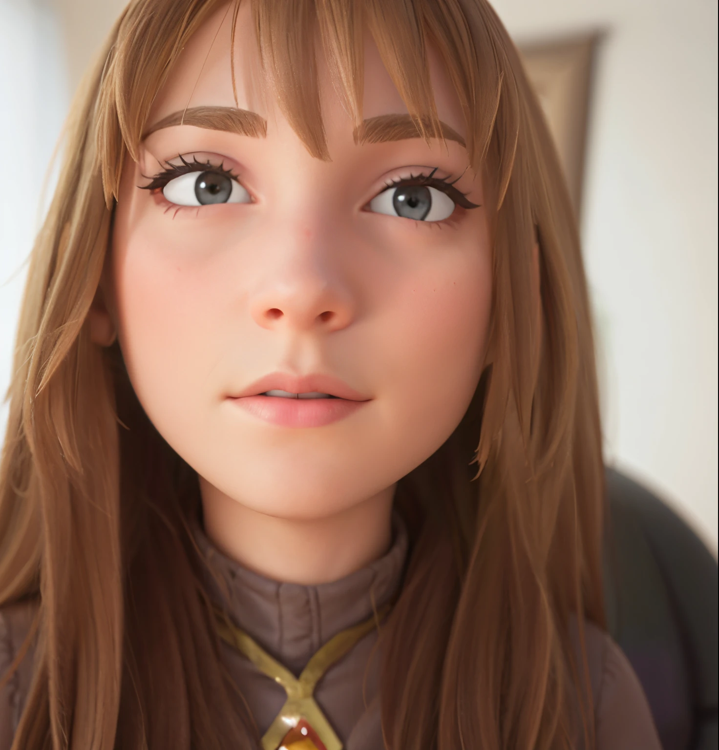 En princesse disney, jouant a des jeux vidéos, dans une salle gaming,