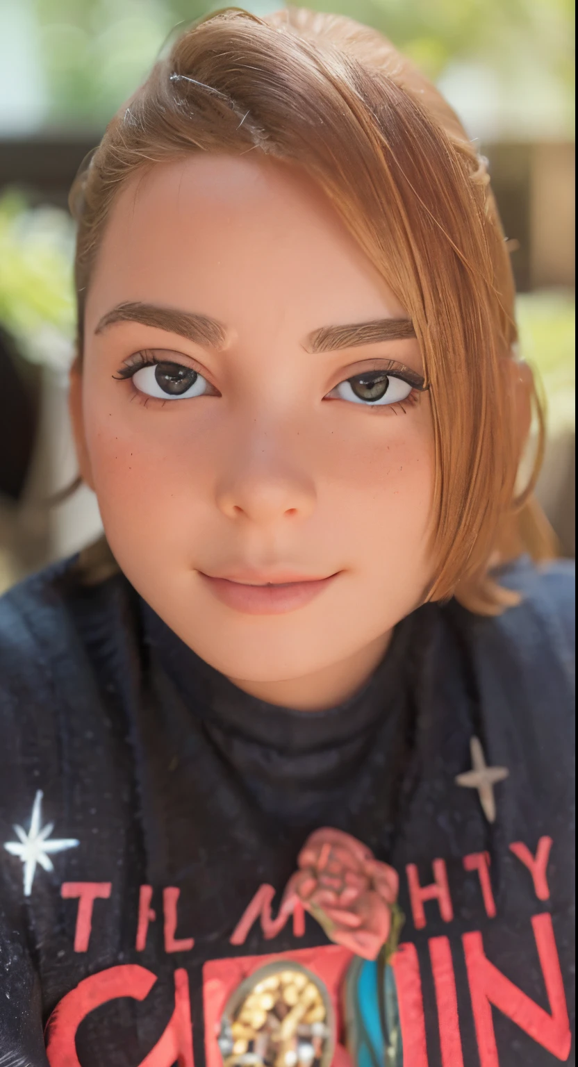 Masterpiece, Best quality,Ultra-detailed,Hyper Details, cinematic light,, 1fille, seulement, sitting down, outdoor, Summerhouse, assis dans la maison d'夏天, plantes, table, lustre, bougie, vent, profil,Regarder le spectateur, dynamique_angle, yeux marrons