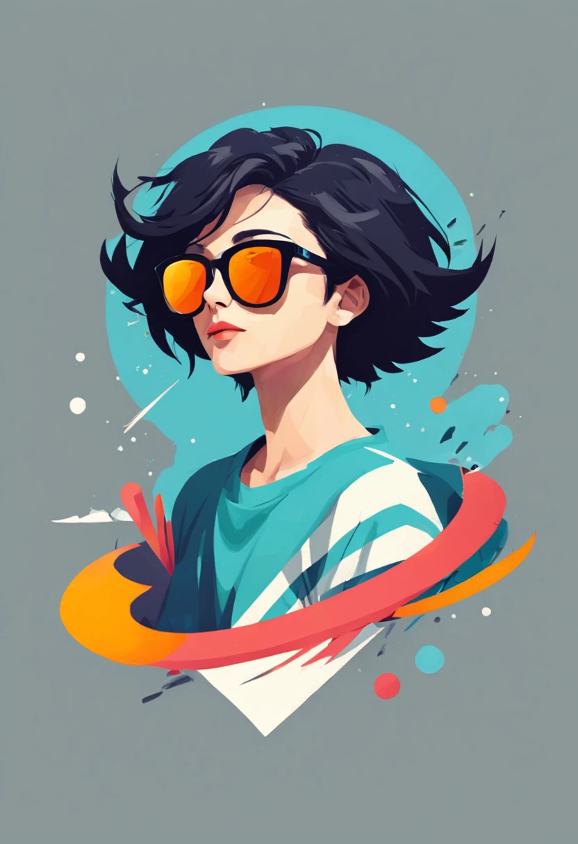 best quality,4k,8k,highres,masterpiece:1.2,ultra-detailed,realistic,photorealistic:1.37,t-shirt design,digital art by Malika Favre,elegant seal with sunglasses,shutterstock contest winner,logo art,artwork,angular,vivid colors,bokeh,illustration-style,modern,eye-catching pose,striking composition,sleek lines,contrast lighting,cool color palette,precise details,creative design,highly stylized,attention-grabbing concept,artistic vision,unique pattern,abstract elements,geometric shapes,playful interpretation,sophisticated aesthetic,crisp lines,dynamic movement,expressive strokes,fluid shapes,textured background,eye-catching typography,artistic flair