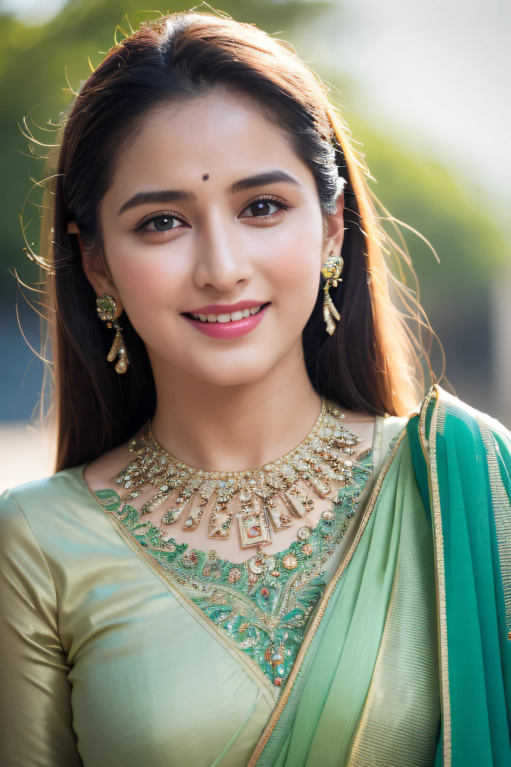Wear long anarkali dress sitting, gorgeous royal, ((Katrina kaif:1.2)), jewellery, gem, necklace, gold bracelet, anklets, thick lips, skindentation, parted lips, ulzzang-6500-v1.1, portrait of a beautiful Indian woman, From Golden Skin, 23 years old, Pretty woman, Indian model, (in long anarkali dress) (Slim abdomen), (Perfect slim figure), (Dynamic pose), Solo, ((open crotch)), (((bare ass))), (Slim:1.1), 1 woman, (Full figure:0.9), perfect 36-26-36 figure, charming smile, Beautifully detailed sky, sunny day, Mumbai city, On the street, detailed Mumbai street, Indian clothes,(( long sleeve dress)), ((long pink anarkali dress)), medium hair, smile, closed mouth, lips, saree covered with full body, detailed beautiful round eyes, Indian women, Asian women, Beautiful face, photorealistic, rim lighting, two-tone lighting, gold bracelet, thick lips, indentation, parted lips, (detailed eyes), light blonde hair, blue eye, details still clear, honey-coloured, fluffy turned, HDR, shallow depth of field, broad light, backlighting, bloom, light sparkles, chromatic aberration, sharp focus, Nikon Z 85mm, unparalleled masterpiece, ultra-realistic 8k photos, best quality masterpiece, best quality, (photorealistic:1.2), (realistic:1.5), (hyperrealistic:1.2),(photorealistic face:1.2), (close up:1.6), (light blonde hair), (blue eyes), ((big cheeks)), (beautiful face:1.8), (detailed face:1.6), (medium breast:1.2), (detailed bright eyes:1.5), (eyelashes:1.4), (smiling:1.3), (detailed long black hair), (Green saree:1.5), (narrow waist:1.5), (thigh: 1.5), (realistic human skin:1.6), (full curvy body) (detailed eyes), (seductive pose), (detailed facial features), (detailed clothes features), (necklace), (earrings), (bracelet), ( long Pink anarkali dress), (Photorealistic:1.4), (High Quality: 1.2), Raw photo, (Perfect body shape), Uniform, Deep shadows, Unobtrusive, Cold light 12000K,