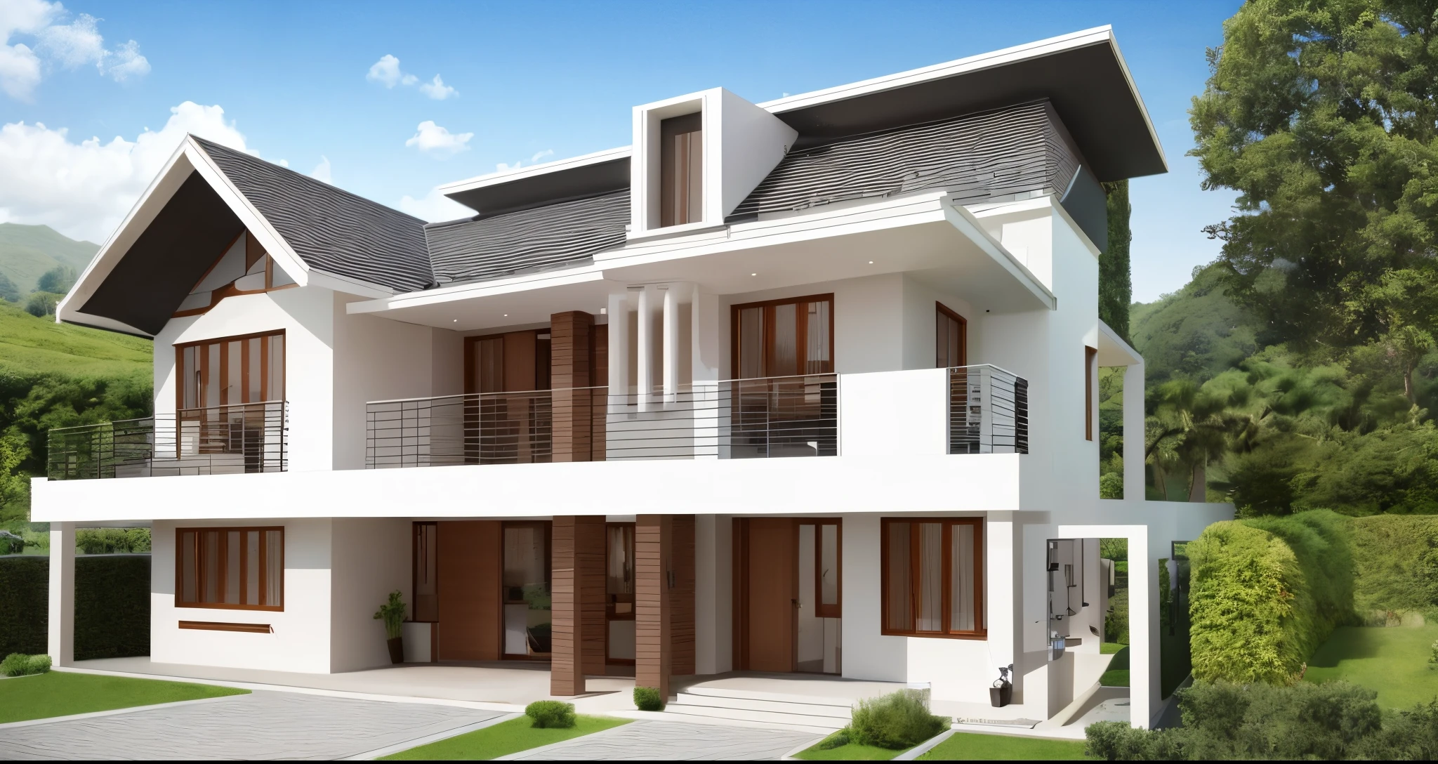 stylish house