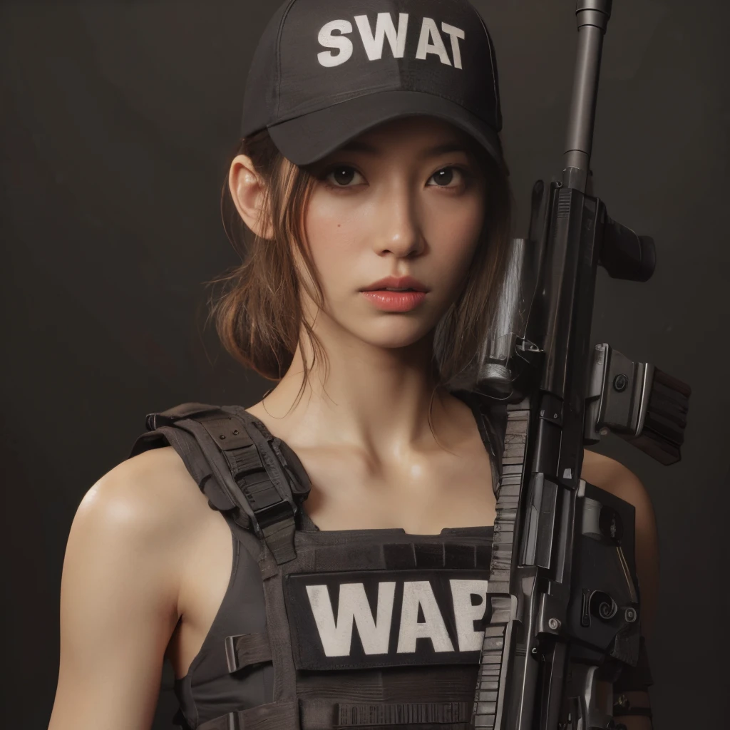 Realistic skin textures、automatic rifle