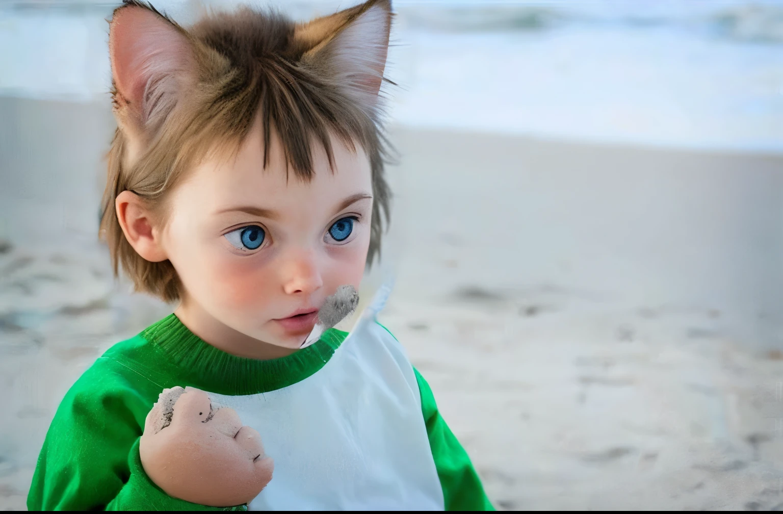 Cute cat head
