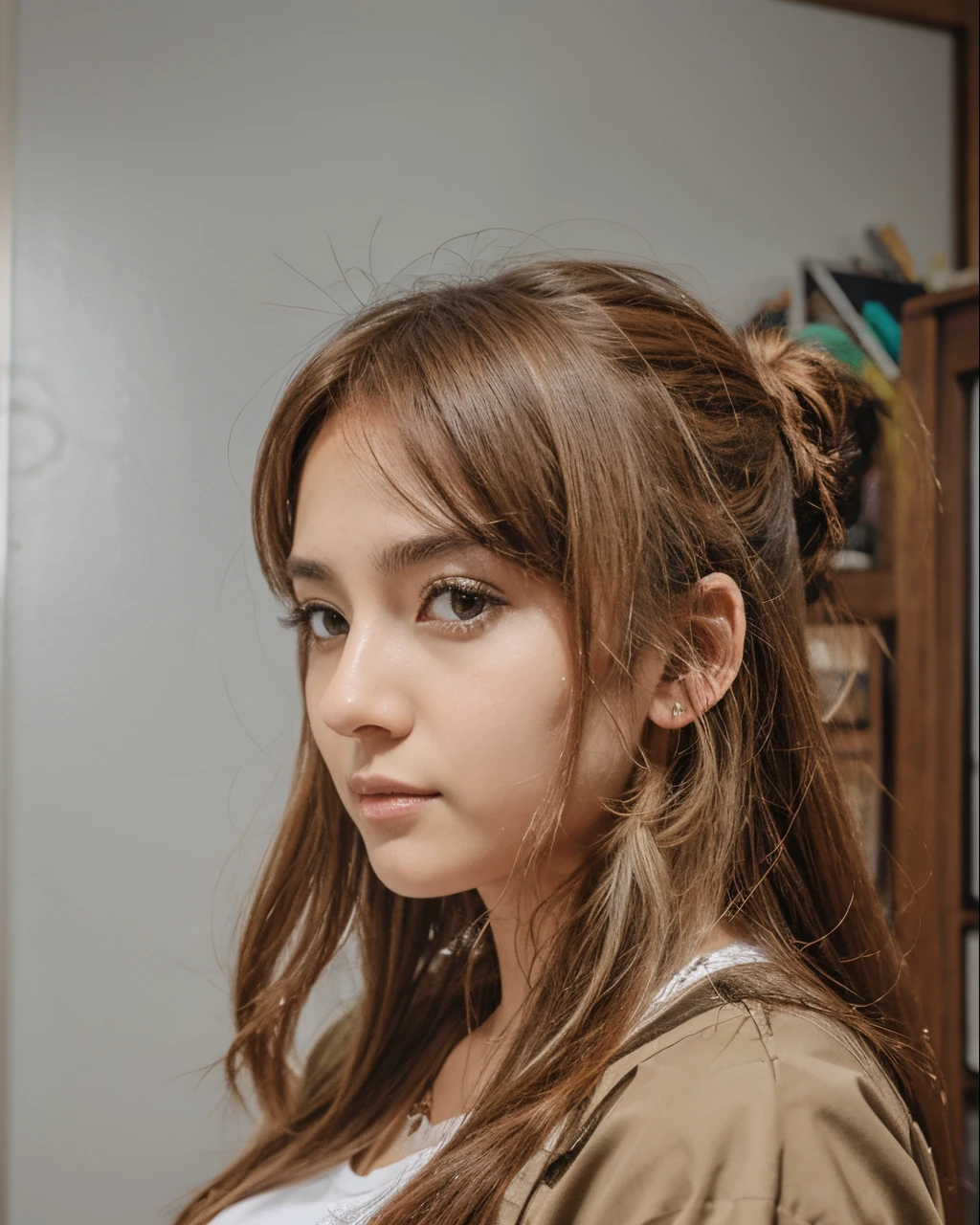 Pinte e deixe no estilo anime