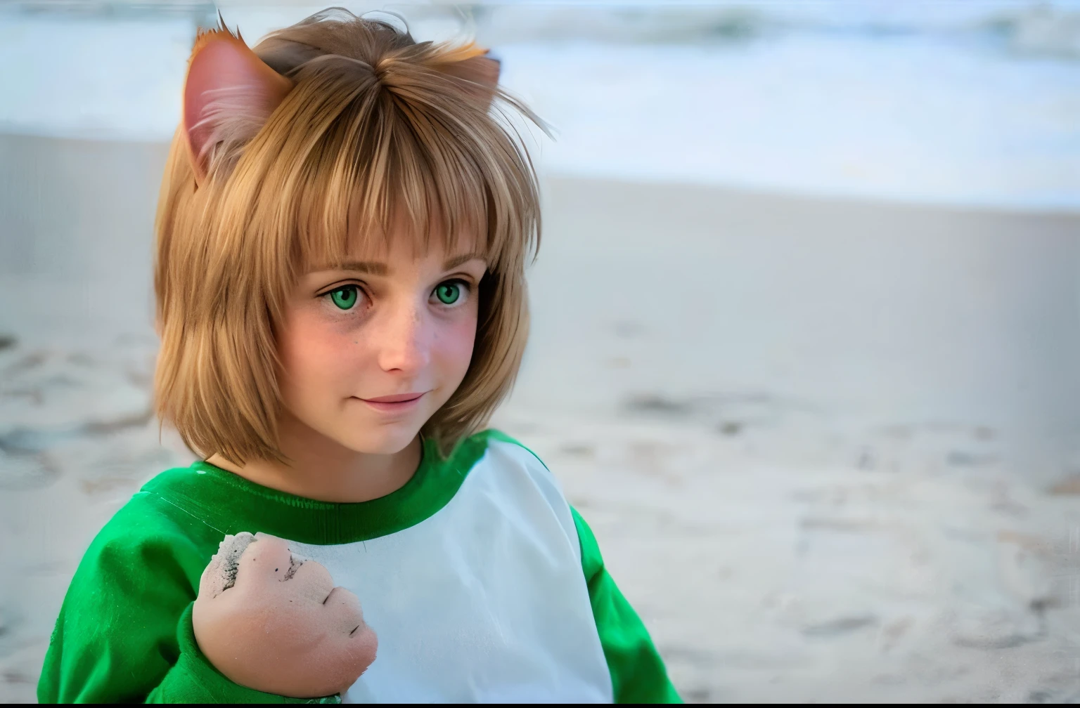 Cute cat head