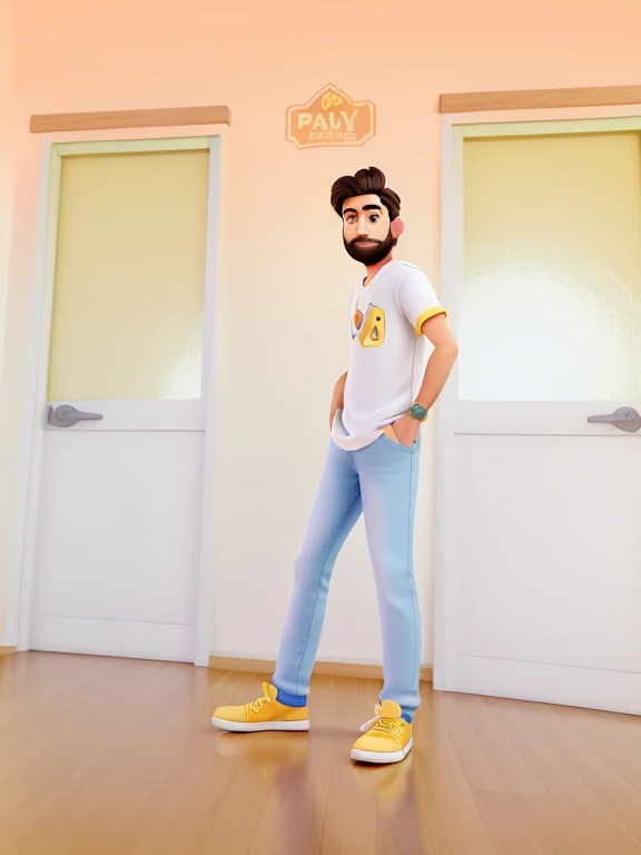Pode melhorar barba, Make the whole body appear yellow shoes. Disney pixar melhor qualidade, maior qualidade.