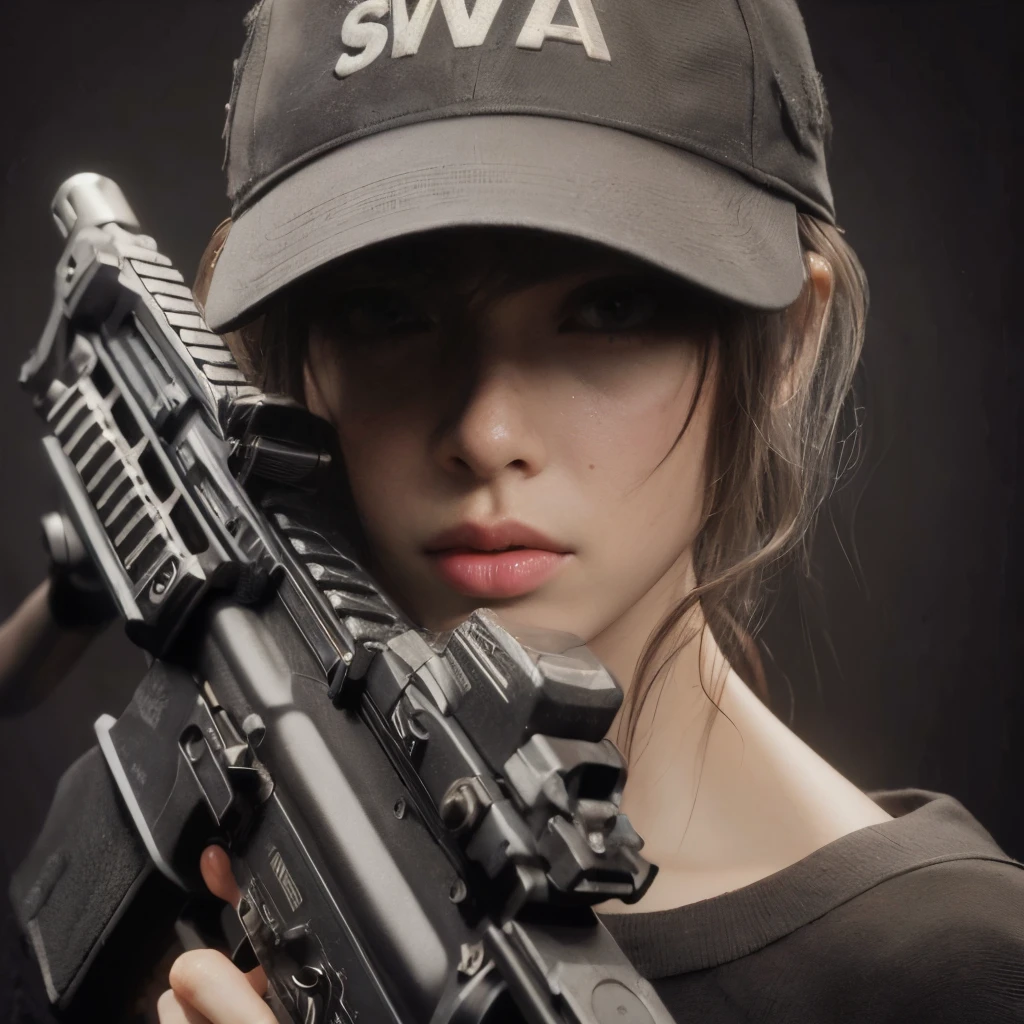 Realistic skin textures、automatic rifle