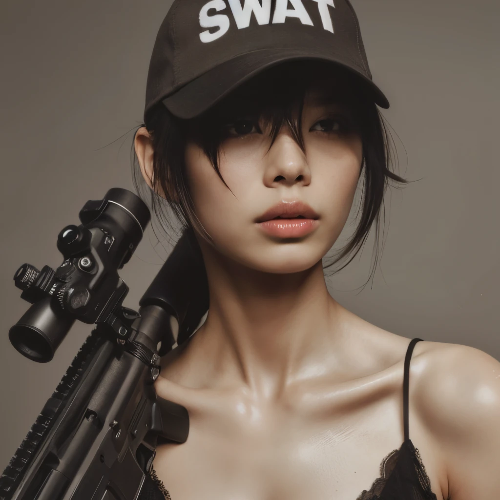 realistic skin textures、automatic rifle
