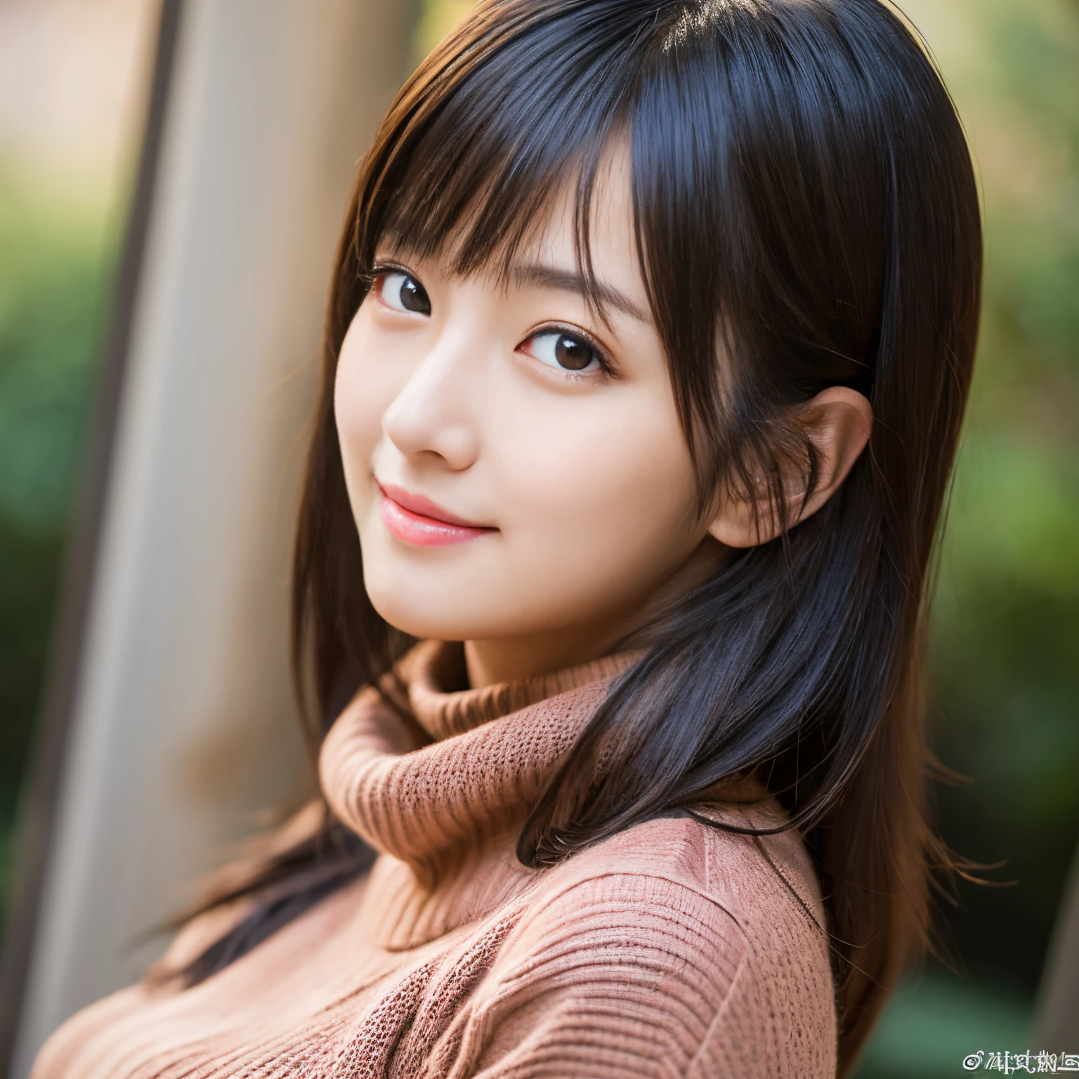 highest quality、8k wallpaper、Reality:1.4、Photographed by a professional photographer、Cinema Lighting、View your viewers、background:Night City、1 beautiful girl、Japanese Idol、19 years old、Beautifully detailed eyes、Detailed face、Beautiful Skin、Slender、Slim waist、Thin legs、Lip balm、Blonde: 1.8、Long Hair、Asymmetrical bangs、Knit dress 、smile:1.8、Seductive pose