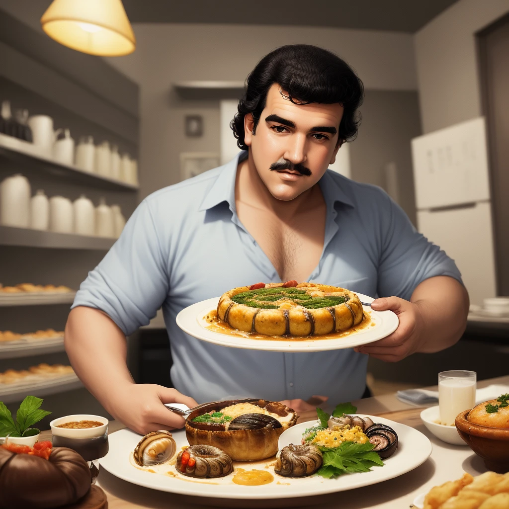 Pablo  Escobar escargot