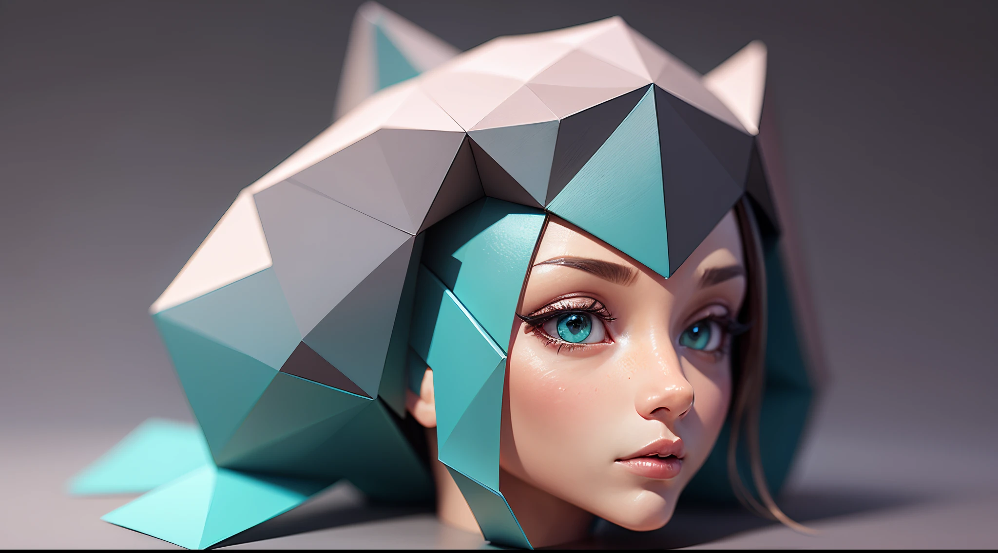 low poly background --auto --s2