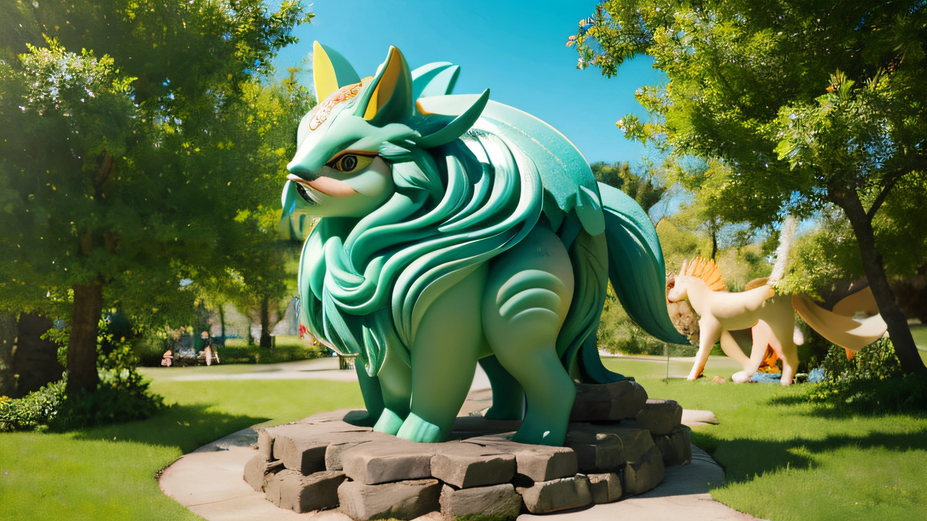 Mythical animals,Parent-child children's paradise,cute pet cartoon,fantasy,mythological beasts
