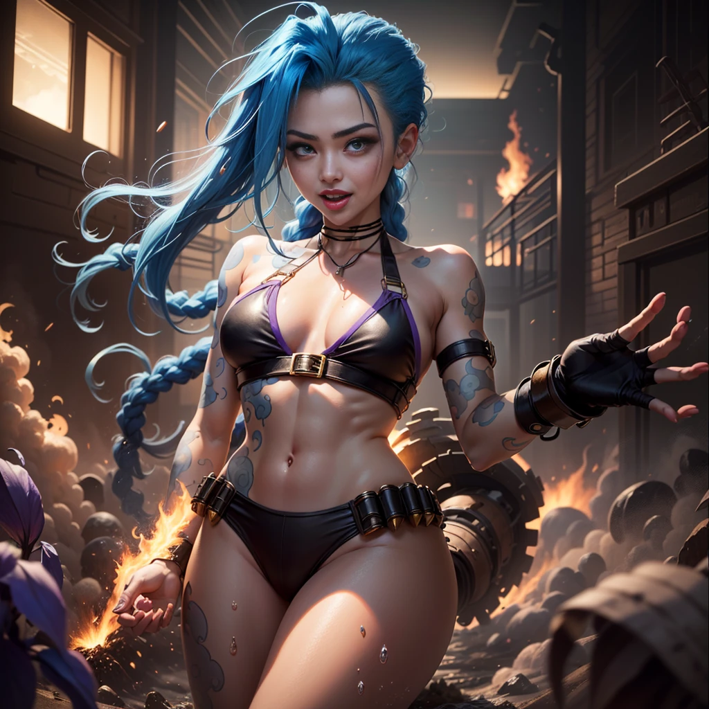 bit girl,No clothes,No underwear,No panties,No bra off,The mouth reveals a white liquid,wide open thighs,There is something stuck in the,Full of excitement,
