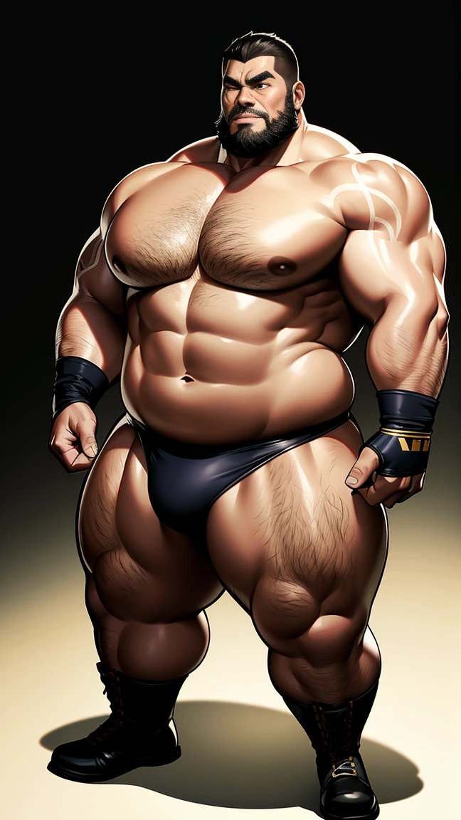 the only person,male people,Muscle wrestler,Muscular,Stout wrestler,Asian people,jpn,Uncles,60-year-old middle-aged man,Short hair details,Short hair details,Wrestling boots,Full body like,Panorama characters,WWE ring,WWE American professional wrestling,spotlight lights,cellshading,visions,pantiess,fatness,age 55,,Middle age,tattoo is,Fingerless gloves,Wheat-colored skin,oilly skin,Dark skin,Show off your chest muscles,Sumo wrestler,body builder,Wide sideburns,Pronounced abs,ssmile,beard is gray,White hair,(Full body like:3),Hands are very thin,delicated face