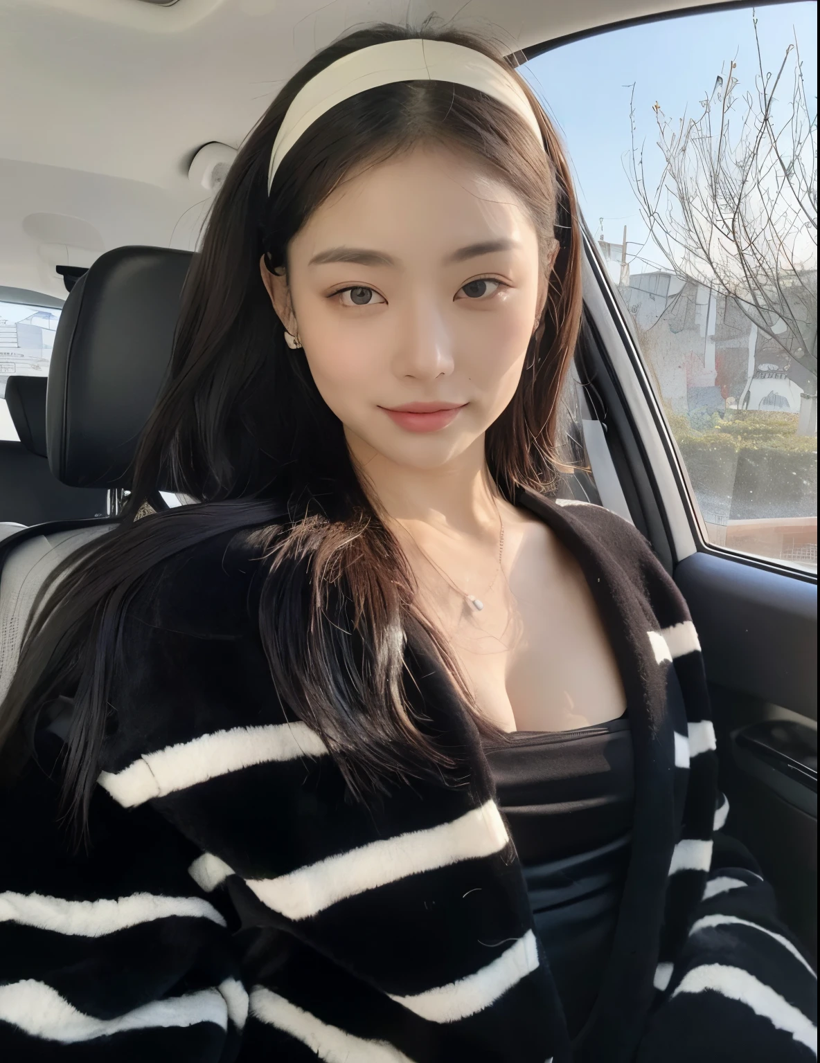((top-quality、8K、masterpiece:1.3))、foco nítido:1.2、Pretty girl with perfect body shape:1.4、Slim abs:1.2、Bangs about the size of an eyebrow、Gravure Pose、Sateen:1.3、Street:1.2、wetbody:1.1、Highly detailed facial and skin texture、A detailed eye、Shot from the side of the double eyelid、A big smile、Big breasts、japanes、Luxury swimwear、shores、While sleeping