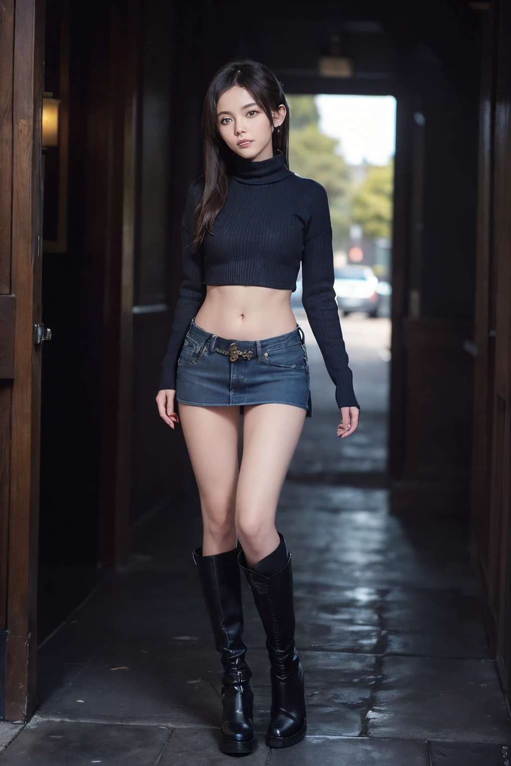 Madoka Ayukawa, 14 years old, bangs, 1girl, masterpiece, highest quality, disorganized, retro artstyle, 1980s \(style\)))), look viewer, (((full nude))), full blush, (((no Panties))),, Take a look here, (((nsfw))), view audience, nsfw, Genitals are visible,1girl, (((See here))), nsfw, (Japanese girl showing off genitals:1.1), look viewer, (((high kick, knee standing,))),