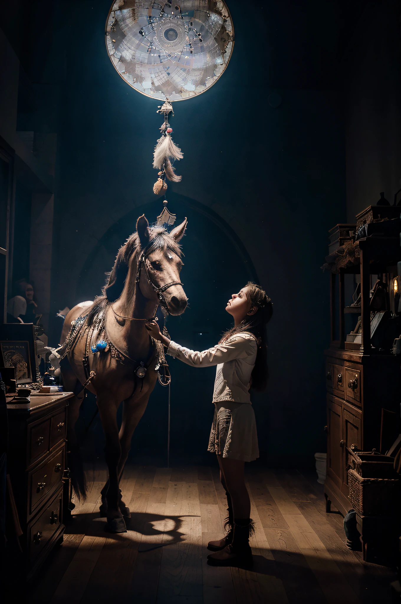 Luna meets the Dreamcatcher, a magical creature who needs her help to save the dreams of the world.