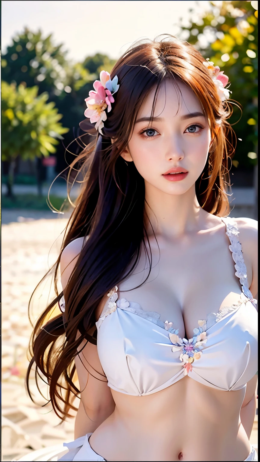 Masterpiece, Best Quality, (Realistic, Photorealistic Photo: 1.37), 8K, An Extremely Delicate and Beautiful, Amazing, Fine Detail, Official Art, Ridiculous, Incredibly Ridiculous, Huge File Size, Ultra Detailed, Extremely Detailed, Beautiful Meticulous Girl, 1 Girl, (Perfect Female Figure), Full Body, Huge Tits,
