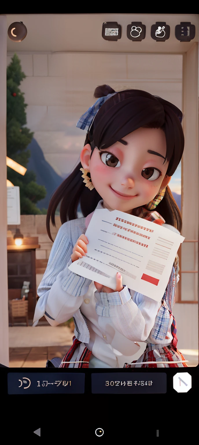 masterpiece, high quality best quality,1girl, bangs, beach, blue_sky, blush, bow, breasts, checkered, checkered_shirt, checkered_skirt, cloud, cloudy_sky, collarbone, day, envelope, giving, grass, hair_bow, heart, holding, holding_letter, horizon, incoming_gift, kazami_yuuka, leaning_forward, lens_flare, letter, light_rays, long_hair, looking_at_viewer, love_letter, mountain, mountainous_horizon, ocean, outdoors, plaid, plaid_background, plaid_bikini, plaid_bow, plaid_bowtie, plaid_bra, plaid_dress, plaid_headwear, plaid_jacket, plaid_legwear, plaid_necktie, plaid_neckwear, plaid_panties, plaid_pants, plaid_ribbon, plaid_scarf, plaid_shirt, plaid_skirt, plaid_vest, pov, shirt, skirt, sky, smile, solo, sun, sunbeam, sunlight, tree, unmoving_pattern