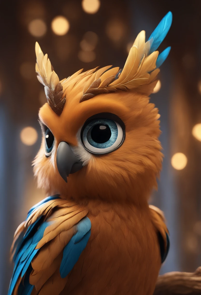 (master part), (best quality), (ultra-detalhado), (corpo inteiroesbian:1.2), super fofo, por Pixar, harpy harpy hawk, grandes olhos brilhantes, Felpudo, sorrir, Delicado e fino, Contos de fadas, Incredible high details, Estilo Pixar, paleta de cores brilhantes, luz natural, rendering by octane, trending on artstationh, gorgeous, ultra-grande angular, 8k, disco Rigido, Realistic