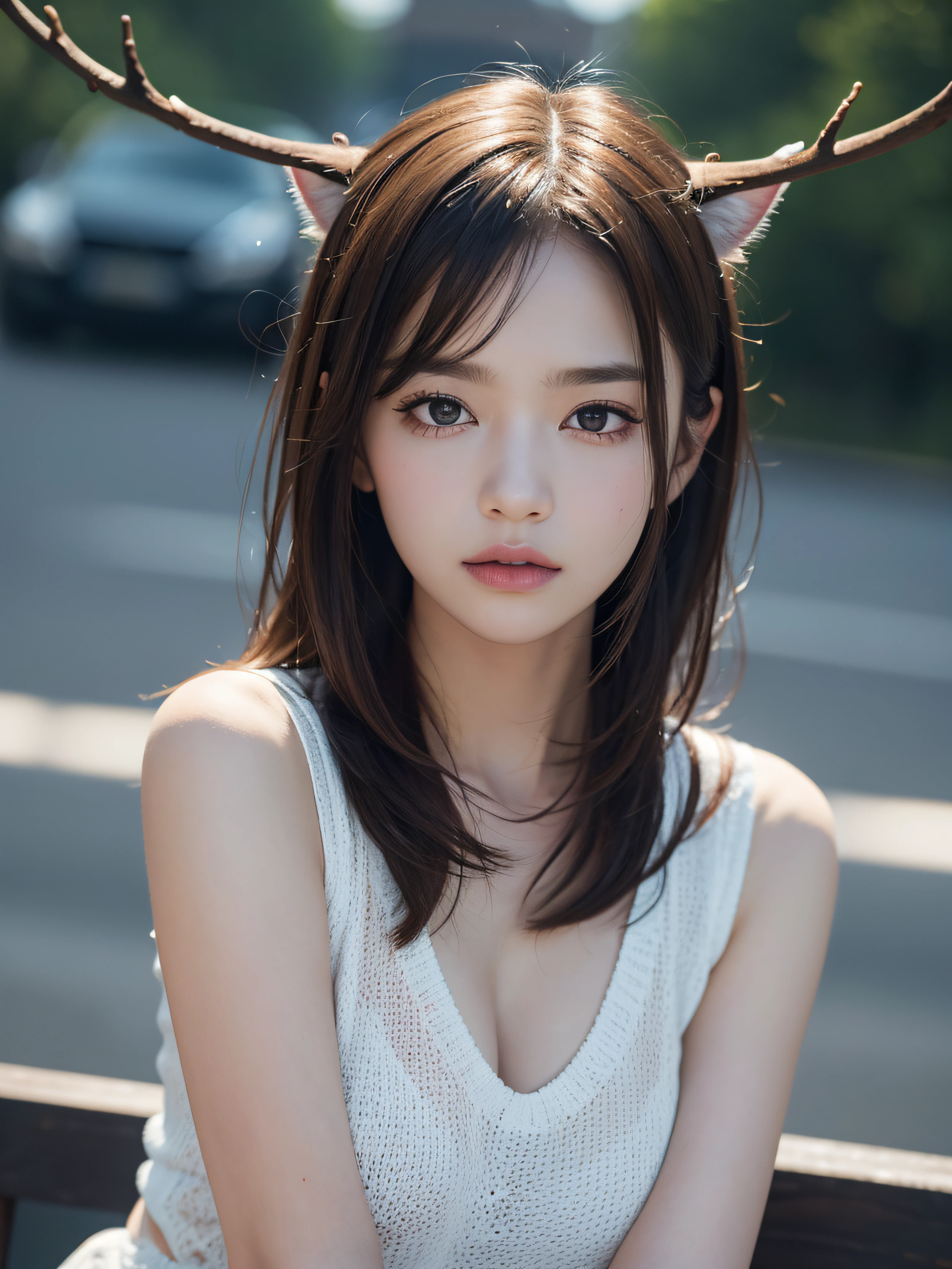 (threesome:1.2), cute & girly \(idolmaster\), facial, (8k, RAW photo, best quality, masterpiece:1.2), ultra detailed, ultra high res, (realistic, photo realistic:1.2), high detail RAW color photo, professional photograph, depth of field, an extremely delicate and beautiful, extremely detailed, 8k wallpaper, moist skin, photograph, long shot of a Bright Elk, Suffering, Neo, film grain, Samsung Galaxy, Depth of field 100mm, art by Gottfried Helnwein