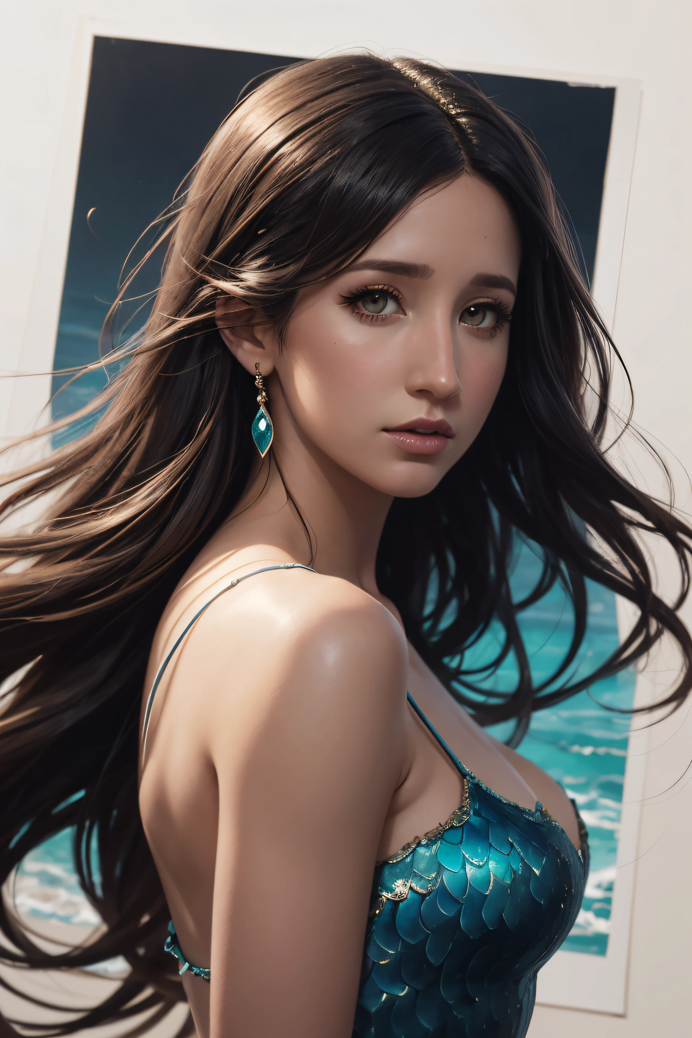 Ultra-detailed complex 3D rendering of faces、(masterpiece、top-quality、octan render、)、Glamour shot full body image、Very beautiful young elf、 cleavage of the breast、(highlydetailed skin:1.2)、(Pubic hair shows through:1.1)、(((White and gold micro bikini and jewelry:1.95))))。、8K、((Very soft breasts))、((noticeable large pink areola))、((large full breasts:1.4))、Beautiful Caucasian woman with big buttocks full soft breasts and white skin、1 persons、Long braided hair、large full breasts、dynamic ungle,((Jewel Magic Wand)) 、hyper realistic photography、(((Black hair)))、(futuristic city backdrop)、face muscles、(((Detailed and ornate diamond crown))))、In the style of Marvel Comics、 ArtStation Trends, Clear focus, intricate detailes, ighly detailed, Detailed green eyes, foco nítido, a digital rendering, proffesional、abdominals、glowy skin、sexypose、(Golden tattoos all over the body)、Golden lame skin、Mansuji、s ass、(Jewel the whole body)、It has silver scales)、a blond、Seductive look、Detailed and beautiful white teeth、(futuristic city backdrop)、