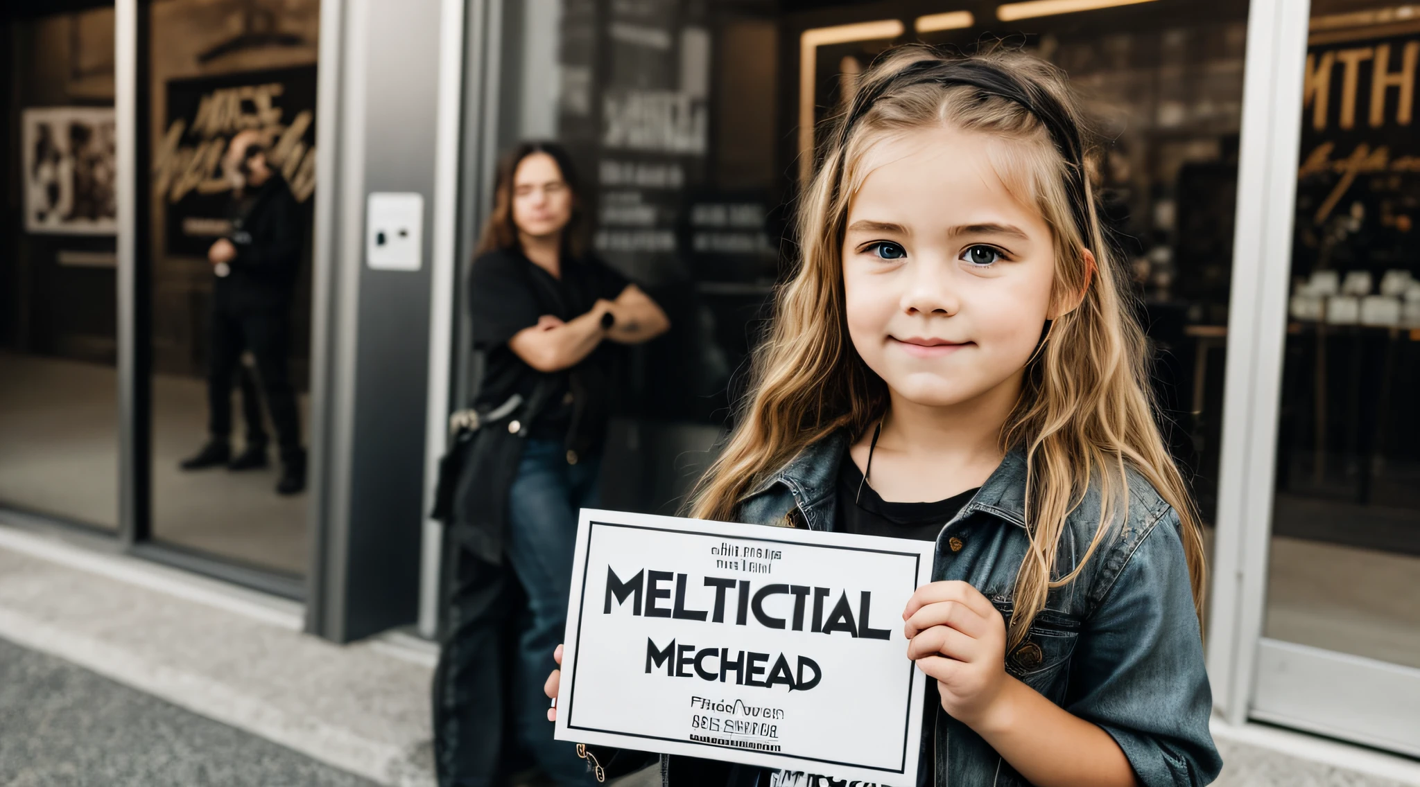 GIRL BLONDE CHILD LONG STRAIGHT HAIR, holding a CD in hand and smiling, an album cover, CDs, her face on discs, polished : :, - I, digitally remastered, CD, Alexa Grace, subtitles, DVD, album cover!, VTM, alternative album cover, digital art, 3 - D, 3-D, B3D, Sony, cute young redhead girl