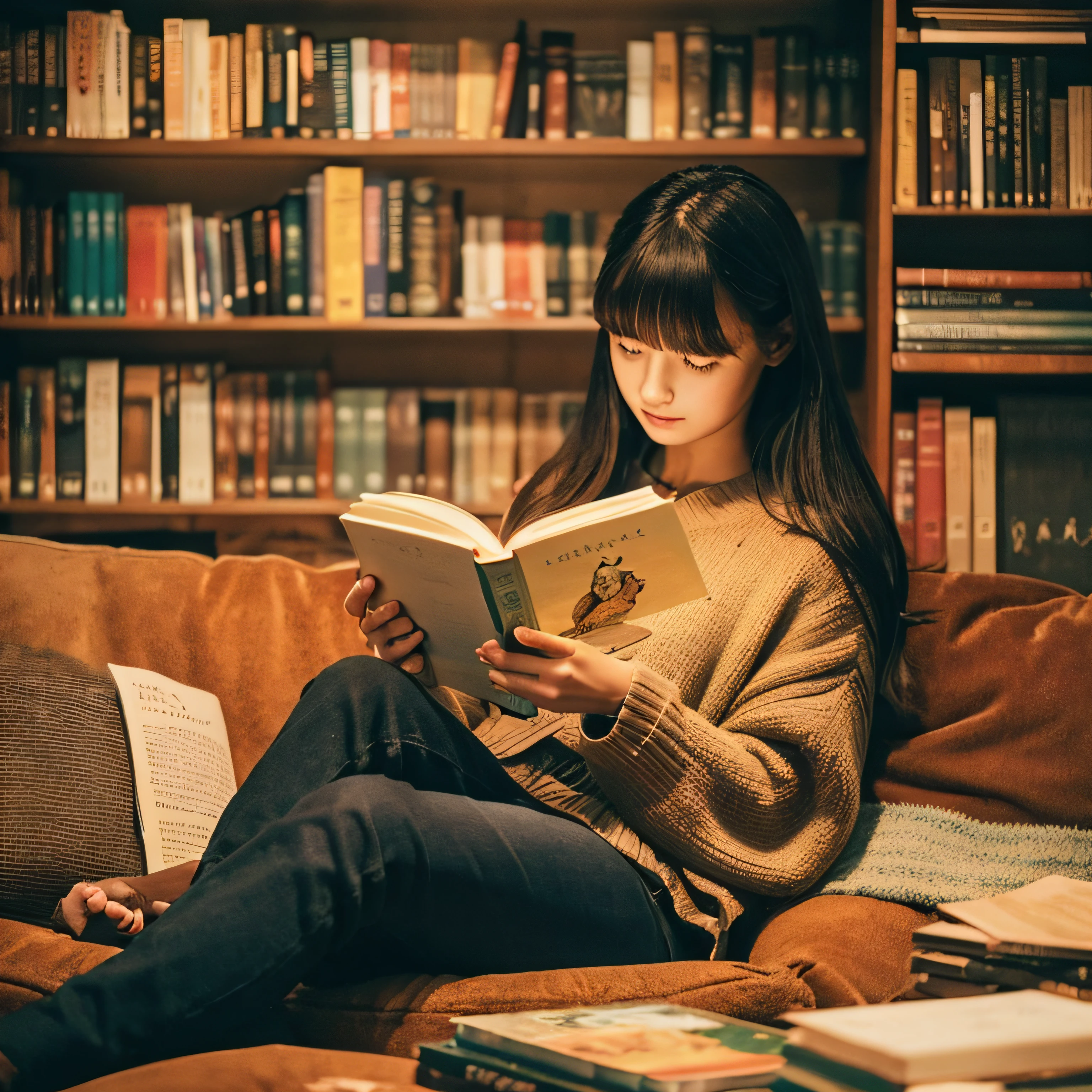 Captivated by books and cats 📖😺 | Tea time is a blissful moment ☕ | #Autumn of reading