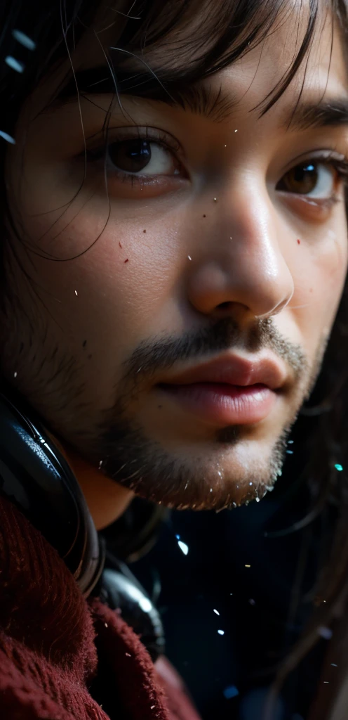 Man close up photo