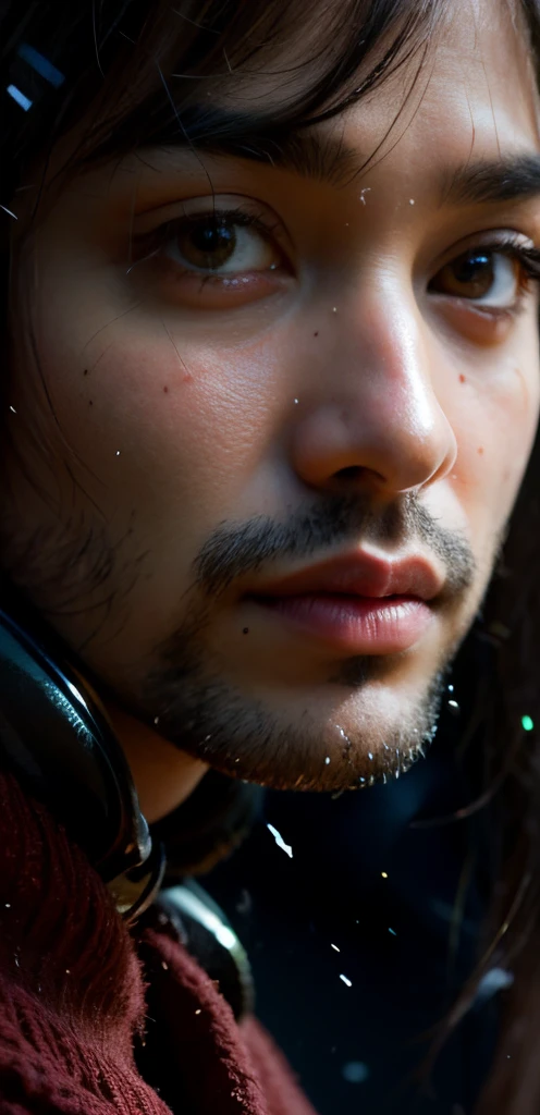 Man close up photo
