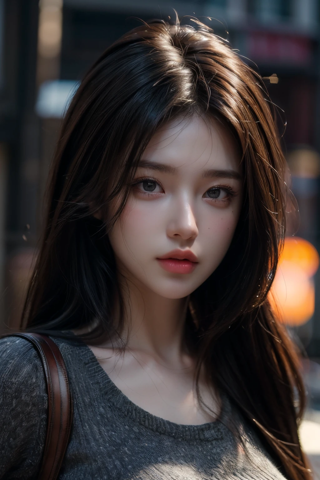 (best quality,4k,8k,highres,masterpiece:1.2),ultra-detailed,(realistic,photorealistic,photo-realistic:1.37),girl, half body shot