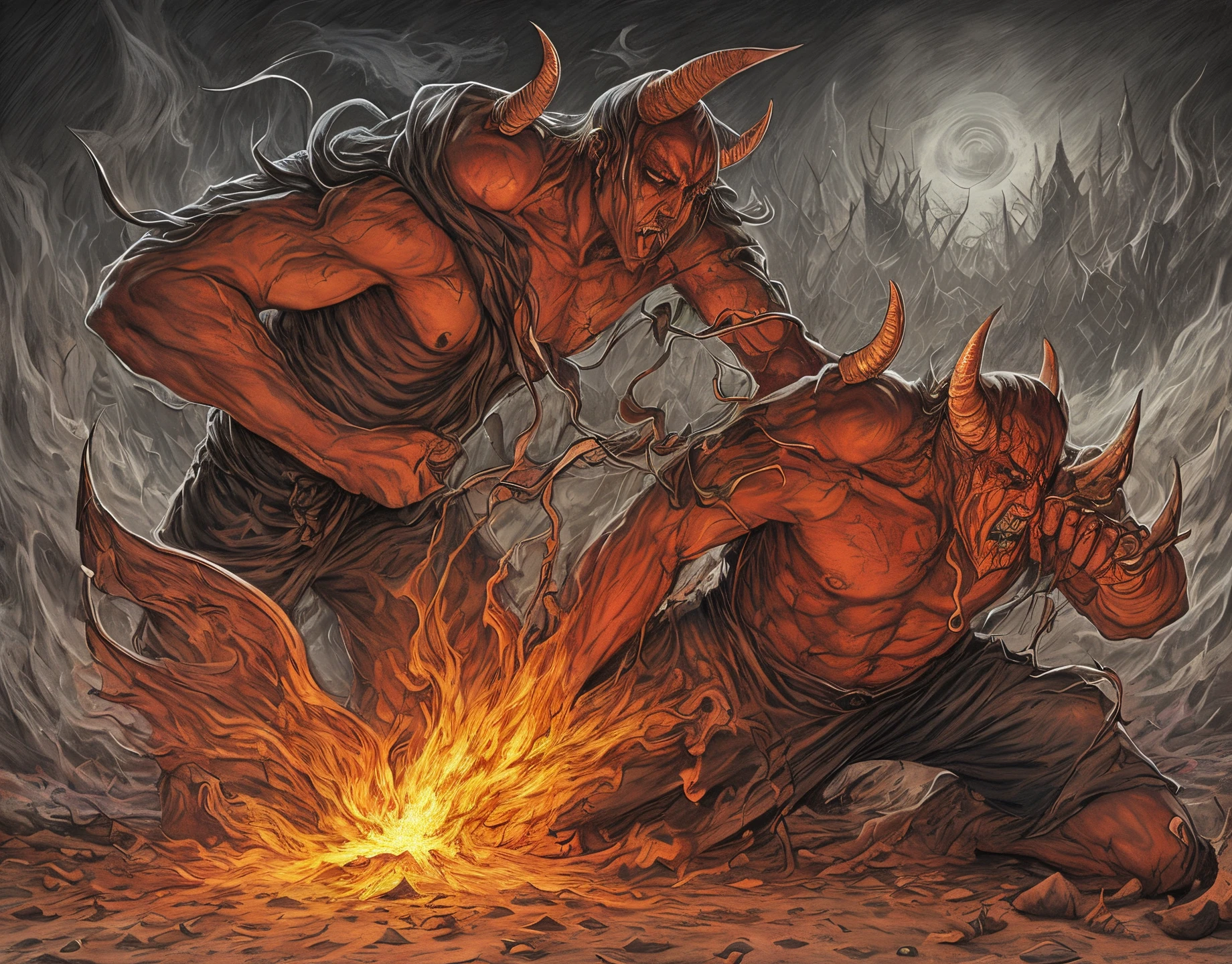 How the devil destroys the chosen ones