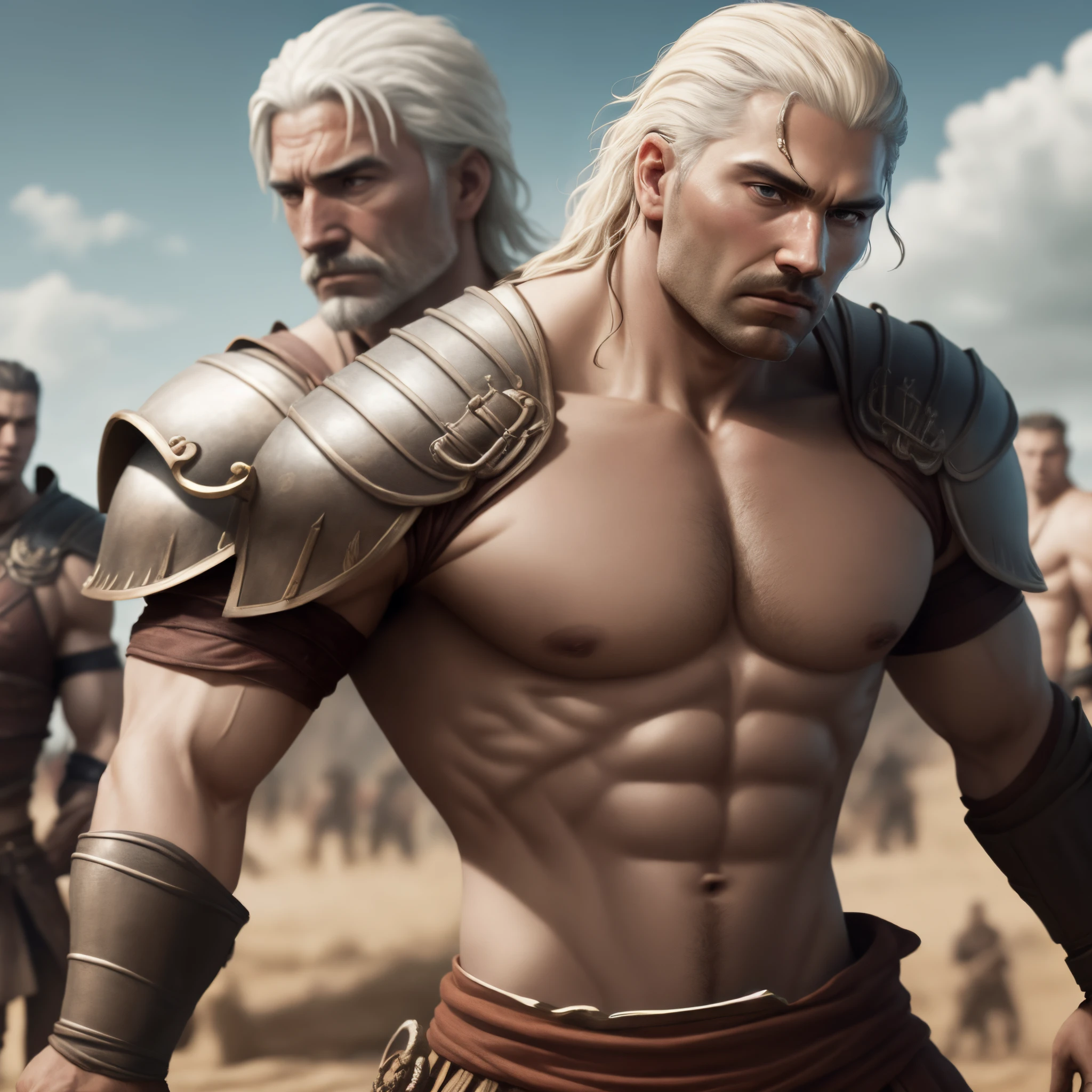 Detail the challenges Spartacus faced in his quest for freedom and explore his leadership qualities. hyperrealistic 8k cinematic