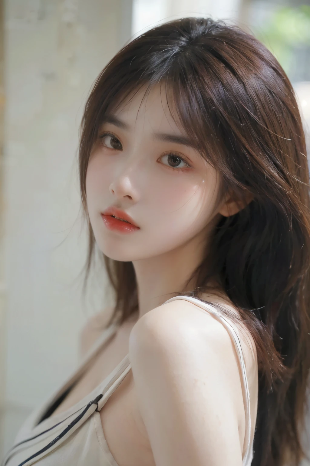 NSFW, Super High Quality, Masterpiece, Perfect Illustration, Extreme Details (Delicate Light and Shadow, Highly Dramatic Picture,)Zhong Hua, 1 Girl, Solo, Hanfu, Ancient_Chinese_architecture, Flower Field, Flowers, (big breast:1.2) (Realistic:1.4), Zen Entanglement, Mandala, Tangled, Official Art, Unity 8k wallpaper, super detailed, beautiful and beautiful, masterpiece, best quality, (Dynamic angle: 1.4), glowing skin, (Floating colorful flashes: 1) The most beautiful chaotic forms, elegant, brutalist design, bright colors, romantic depth of field exotic_dance, half_naked, detailed street background