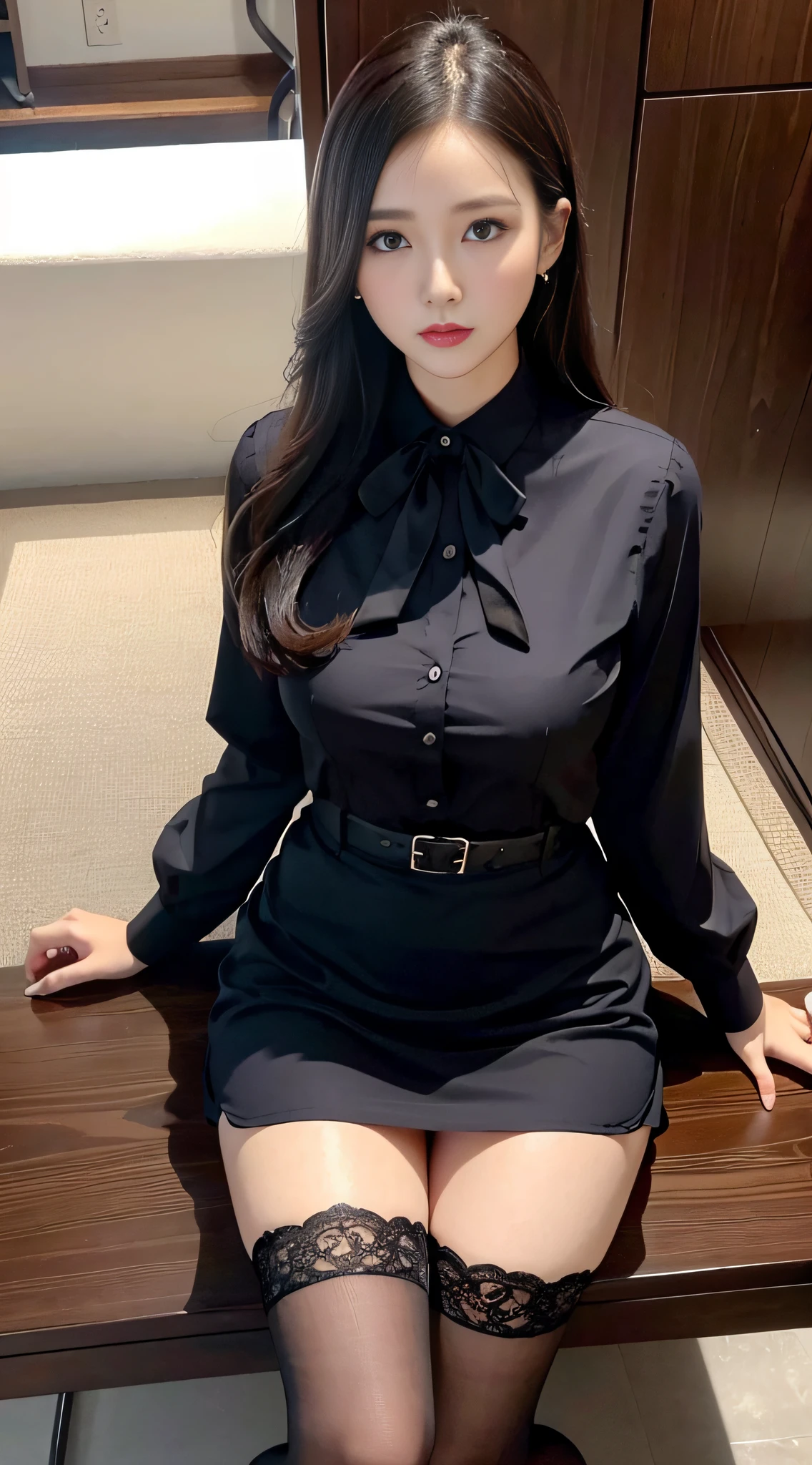 Charming beauties、hostess dresses、Evil Female Executive、blouse、tight skirts、Evil Fall、dark、brainwash、panthyhose、lacy fabric、beauty legs、Brainwashing makeup
