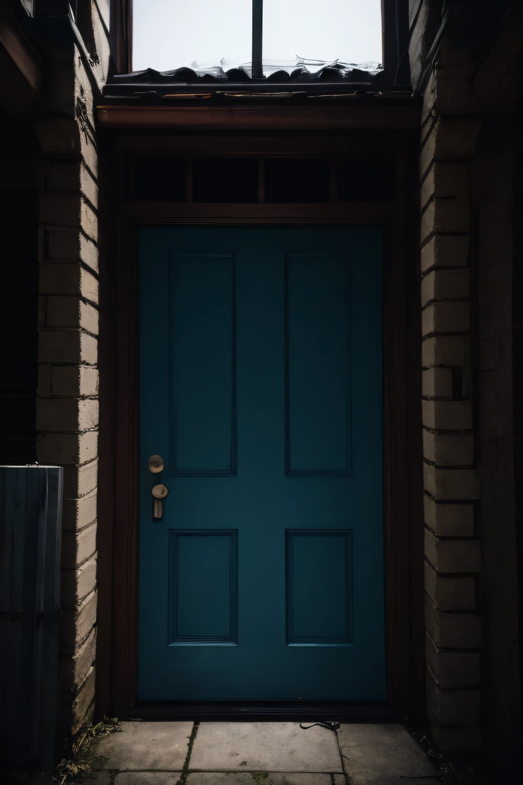 eerie door、creepy baby