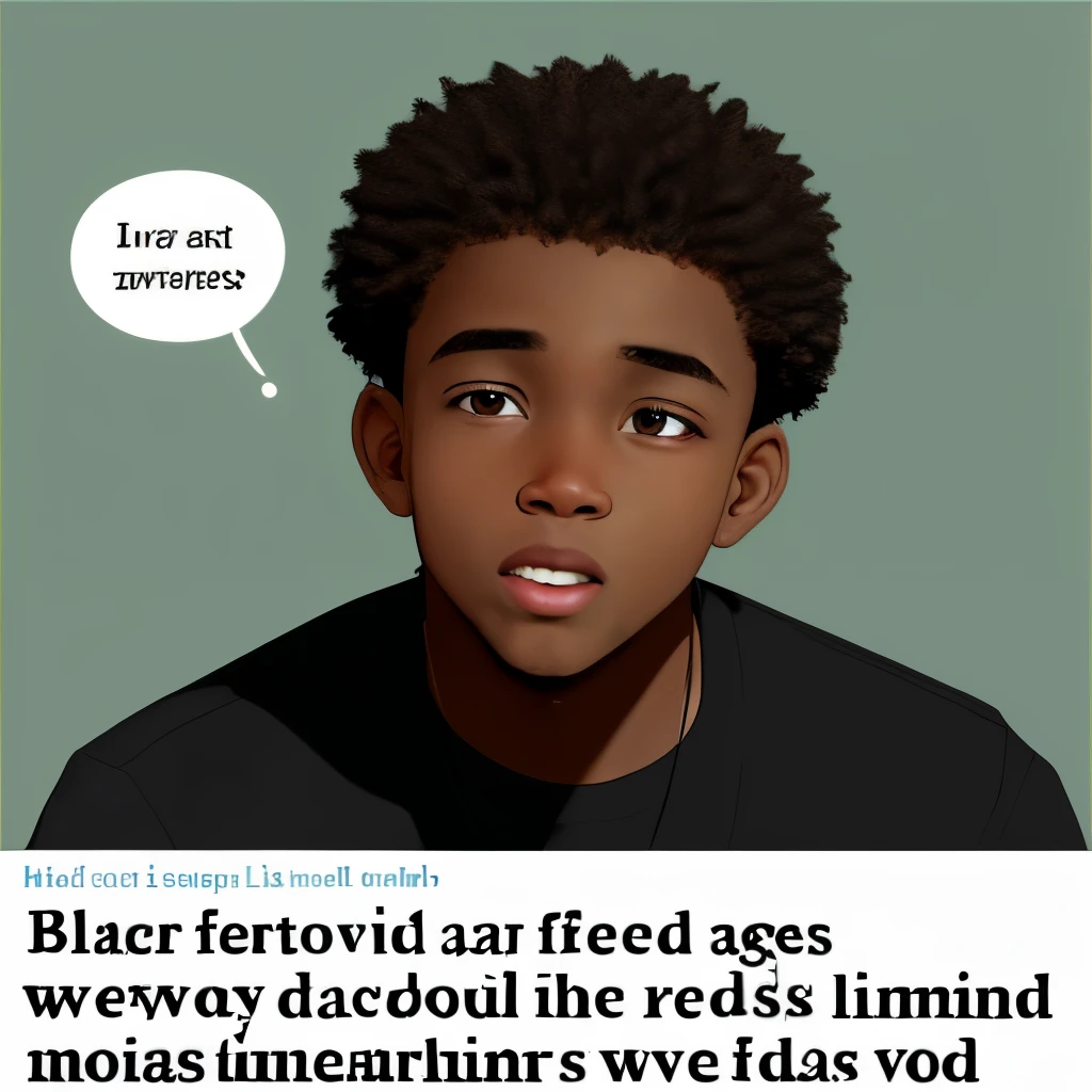 Black boy saying what did I do to deserve this