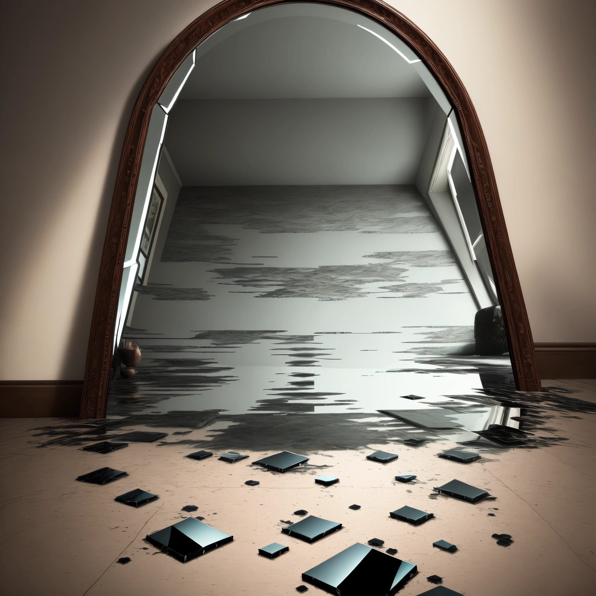 Shattered mirror