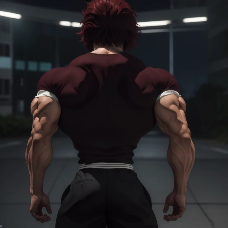 horikoshi kouhei, absurdres, eijiro_kirishima, red hair, boku no hero academia, chama kou, highres, male focus, muscular, muscular male, red eyes, short hair, spiked hair, 4k quilty, bed room, ( eijiro_kirishima, detailed body, (((full back body))), (((full body))), no clothes, visible foot, body front, barefoot, standing on the ground, red hair, looking from down camera, (((crossed arms))), (showing off his back body), masterpiece, looking in front, best quality, male focus, upper body, handsome, male, gay, smooth and sharp focus, Wet body, (((nsfw)))