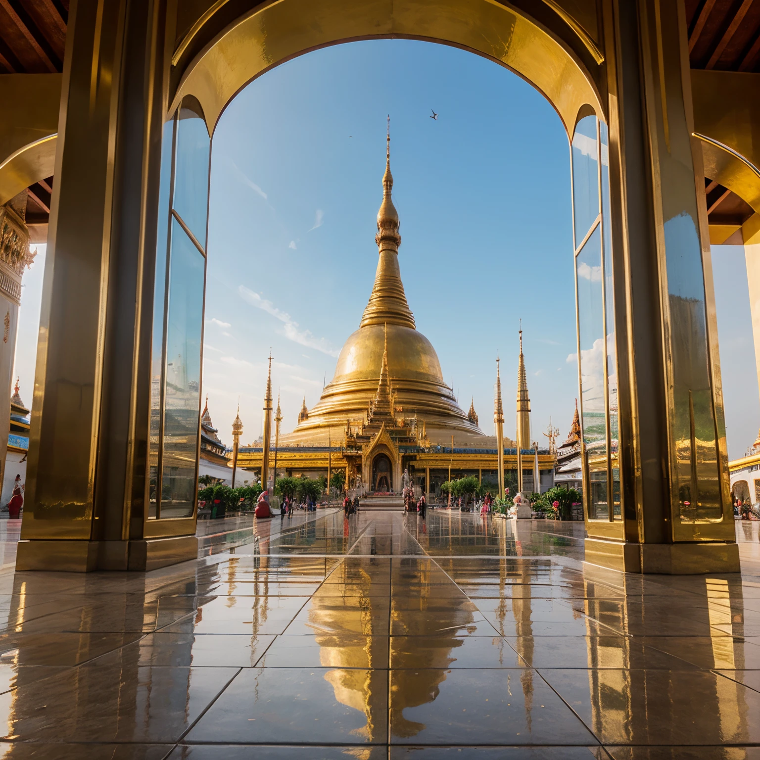 Shwedagon pagoda,8k