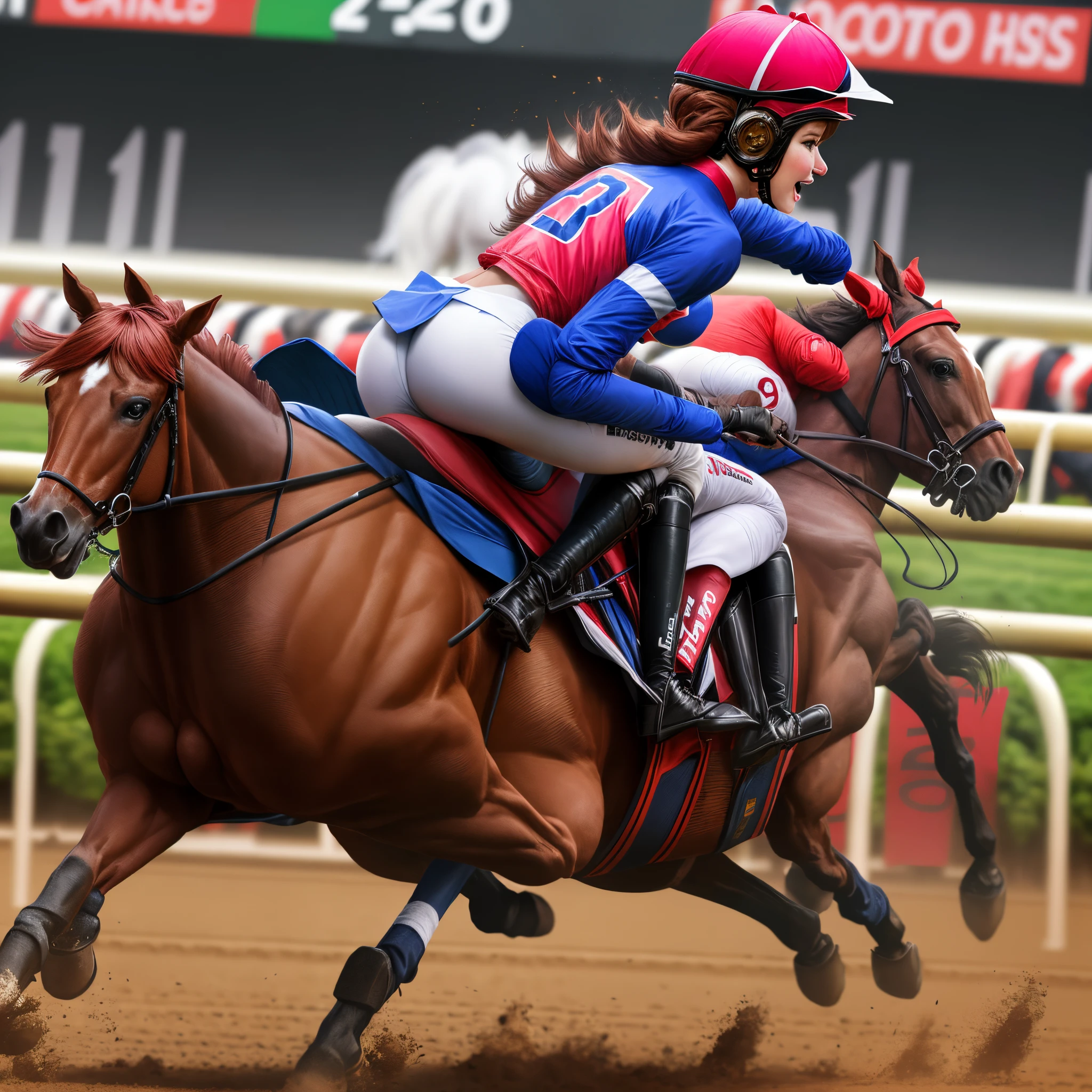 Horse Racing Girl