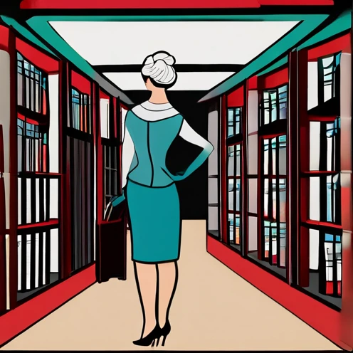 Vivian Hawthorne, the master librarian at the New York City Public Library, is a picture of elegance and intelligence. In her mid-fifties, she has sharp, observant eyes that miss nothing, framed by silver-streaked hair often pulled back in a sleek bun. Her attire is always classic and impeccable, befitting the grandeur of the library’s halls which she navigates with a poised grace.,original,Vivian Hawthorne, the master librarian at the New York City Public Library, is a picture of elegance and intelligence. In her mid-fifties, she has sharp, observant eyes that miss nothing, framed by silver-streaked hair often pulled back in a sleek bun. Her attire is always classic and impeccable, befitting the grandeur of the library’s halls which she navigates with a poised grace.,close up, face