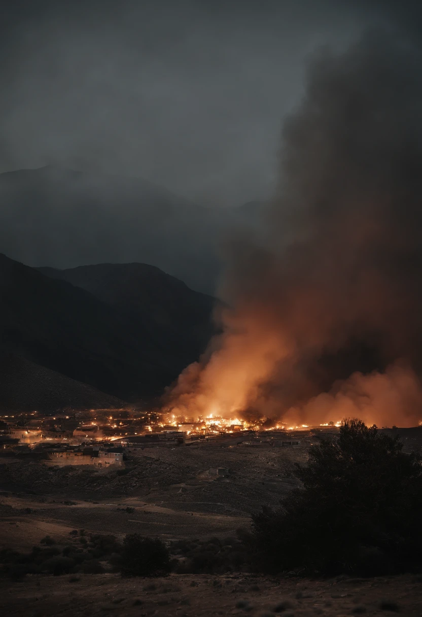 Mount Sinai was completely enveloped in smoke...。For the Lord descended upon the mountain in fire..。Smoke rises like smoke from a furnace、The whole mountain shook violently。